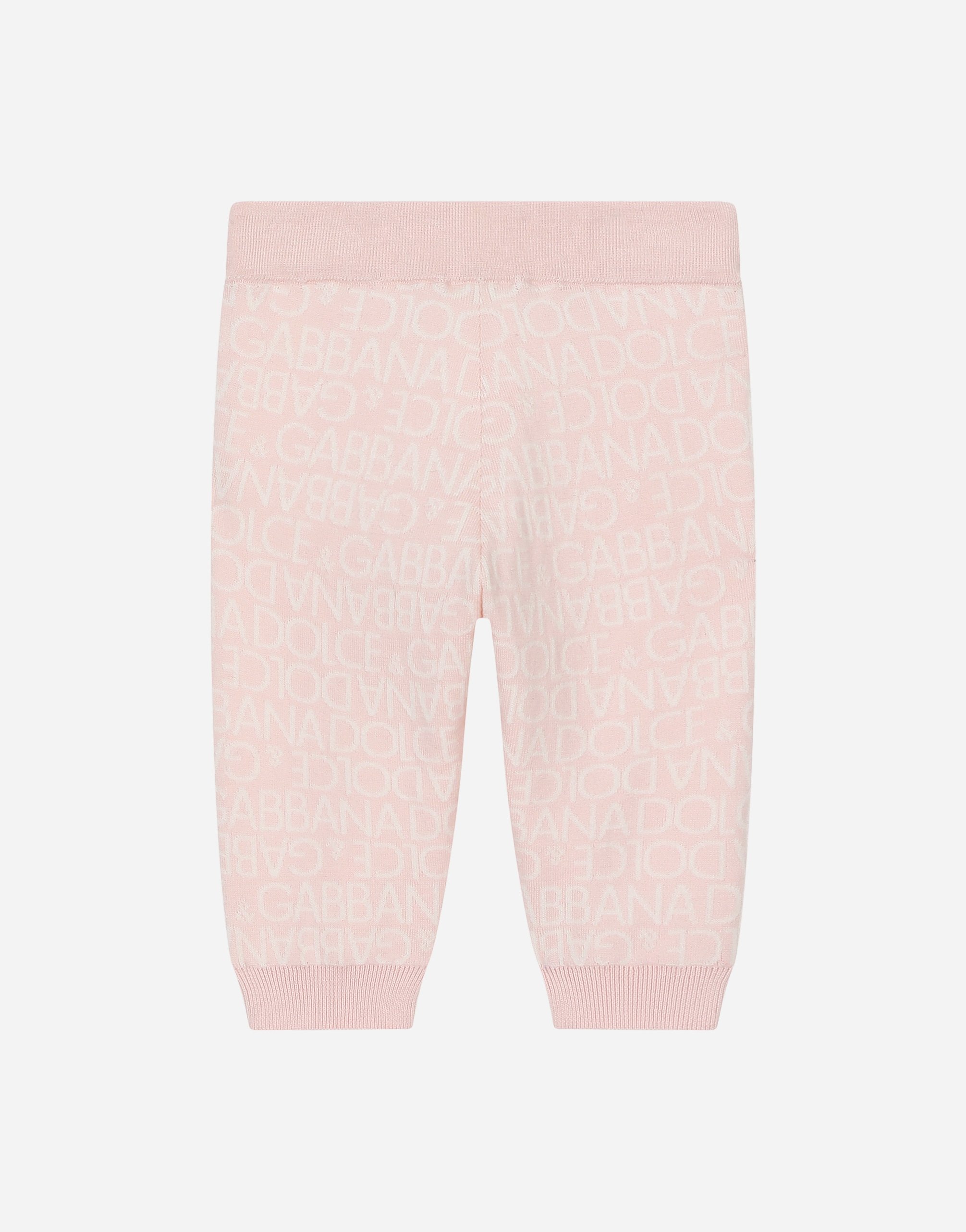 Jacquard jogging pants