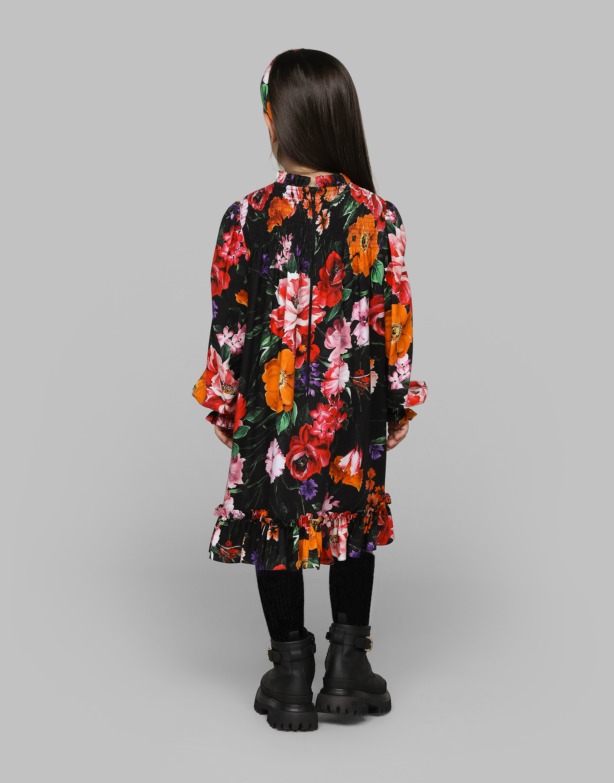 Dolce & Gabbana Abito Maniche Lunghe In Print
