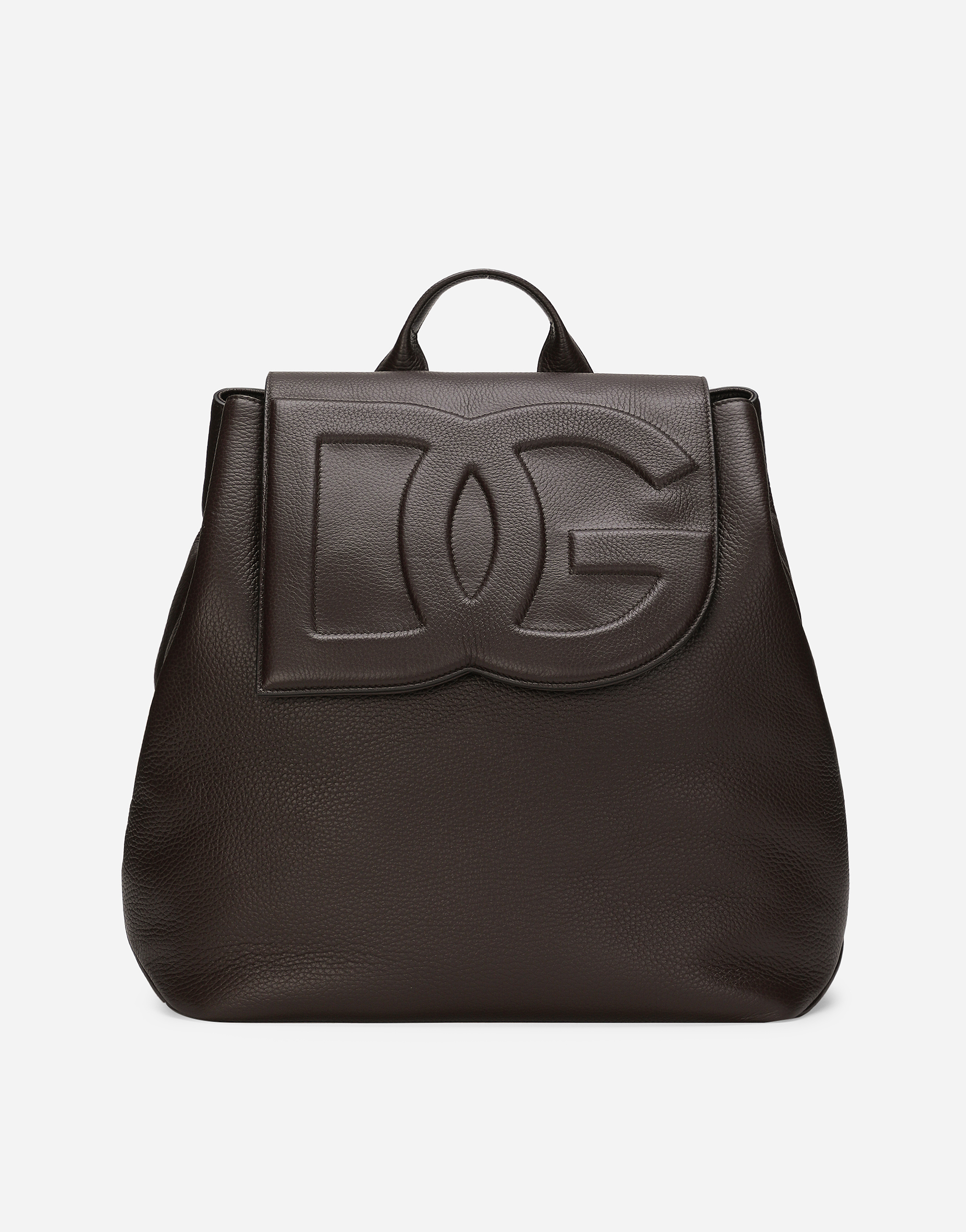 Dolce & Gabbana Deerskin Backpack - Man Backpacks And Fanny Packs Brown Onesize