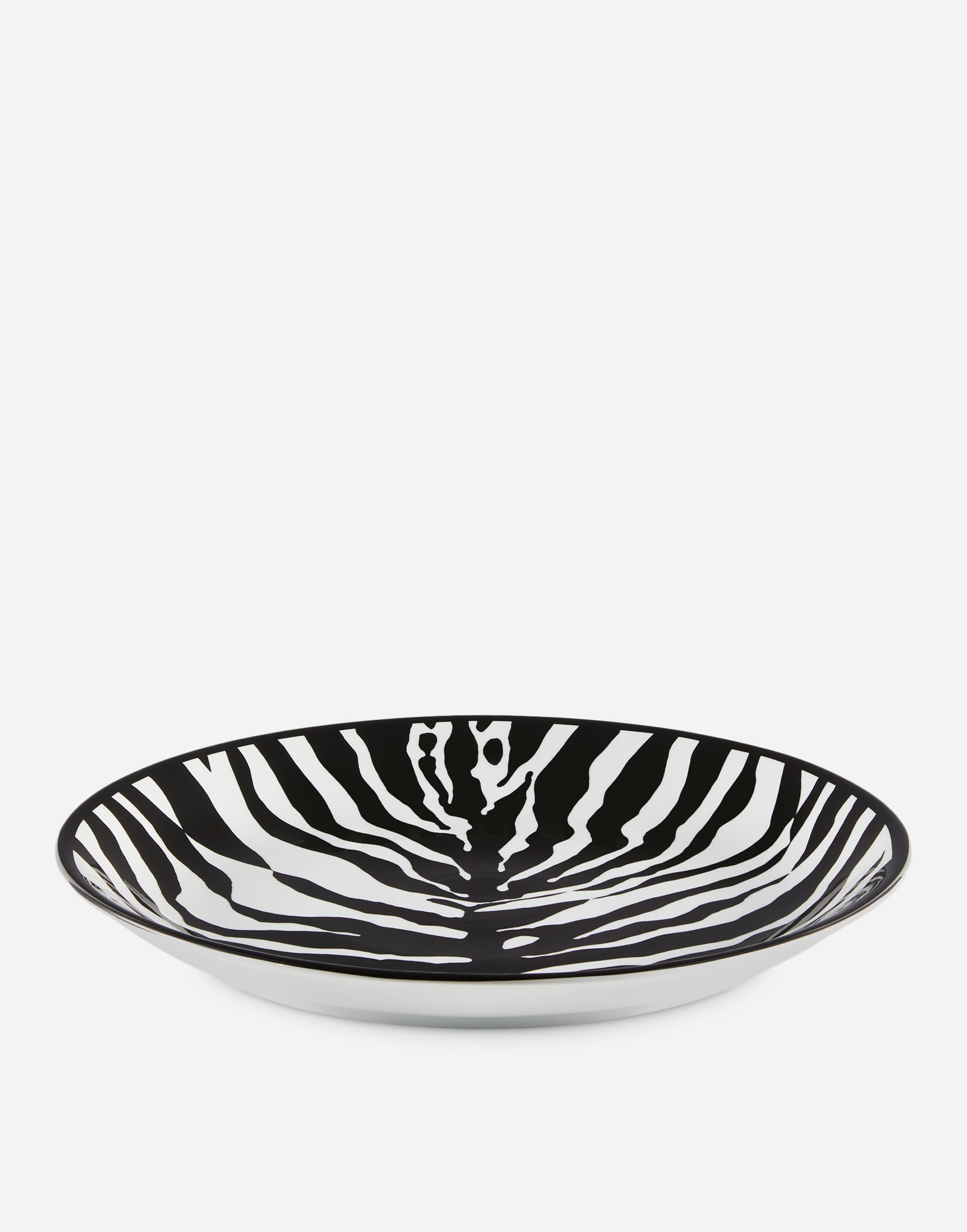 Shop Dolce & Gabbana Porcelain Platter In Multicolor