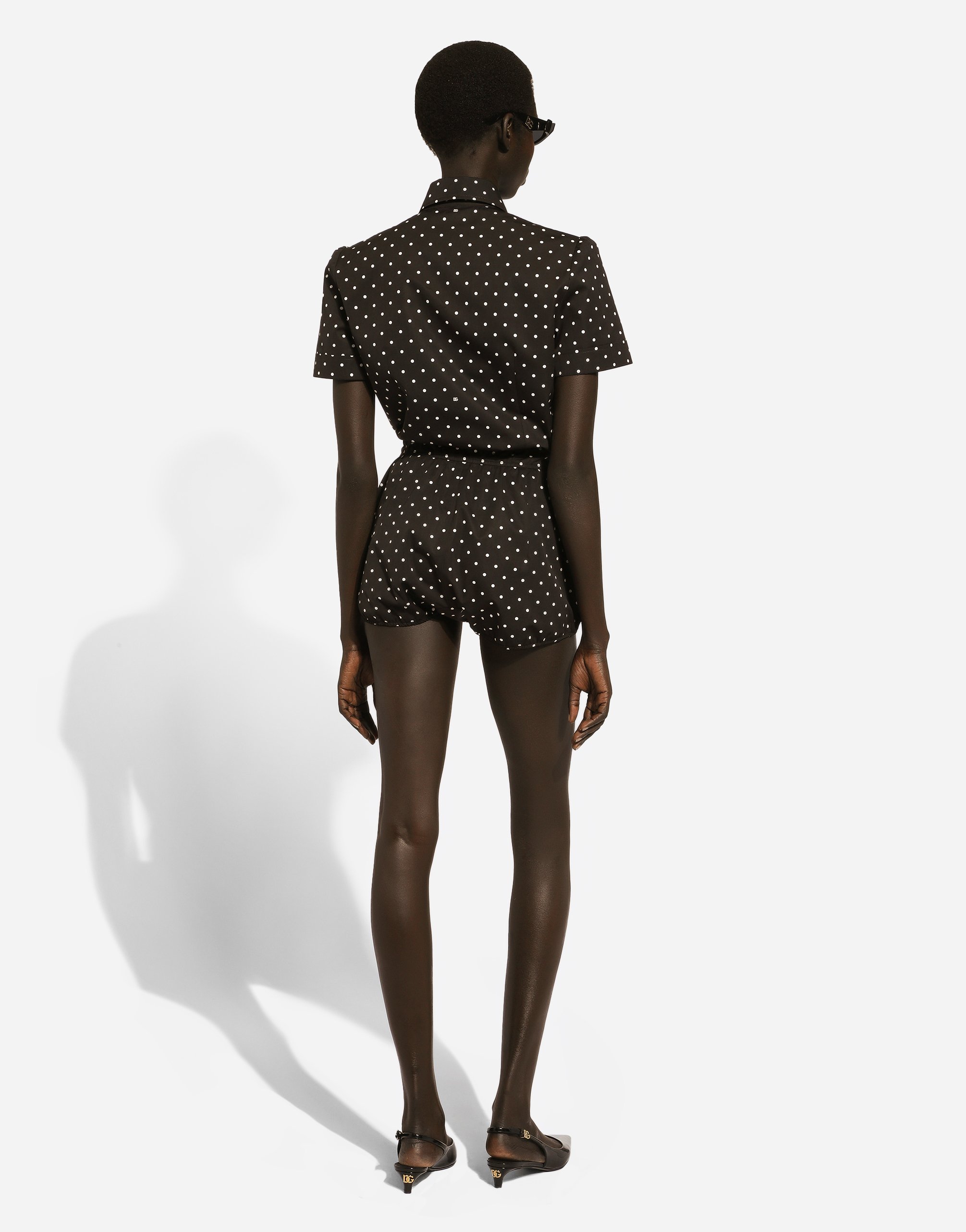 Dolce & Gabbana Polka-dot Jumpsuit In プリ