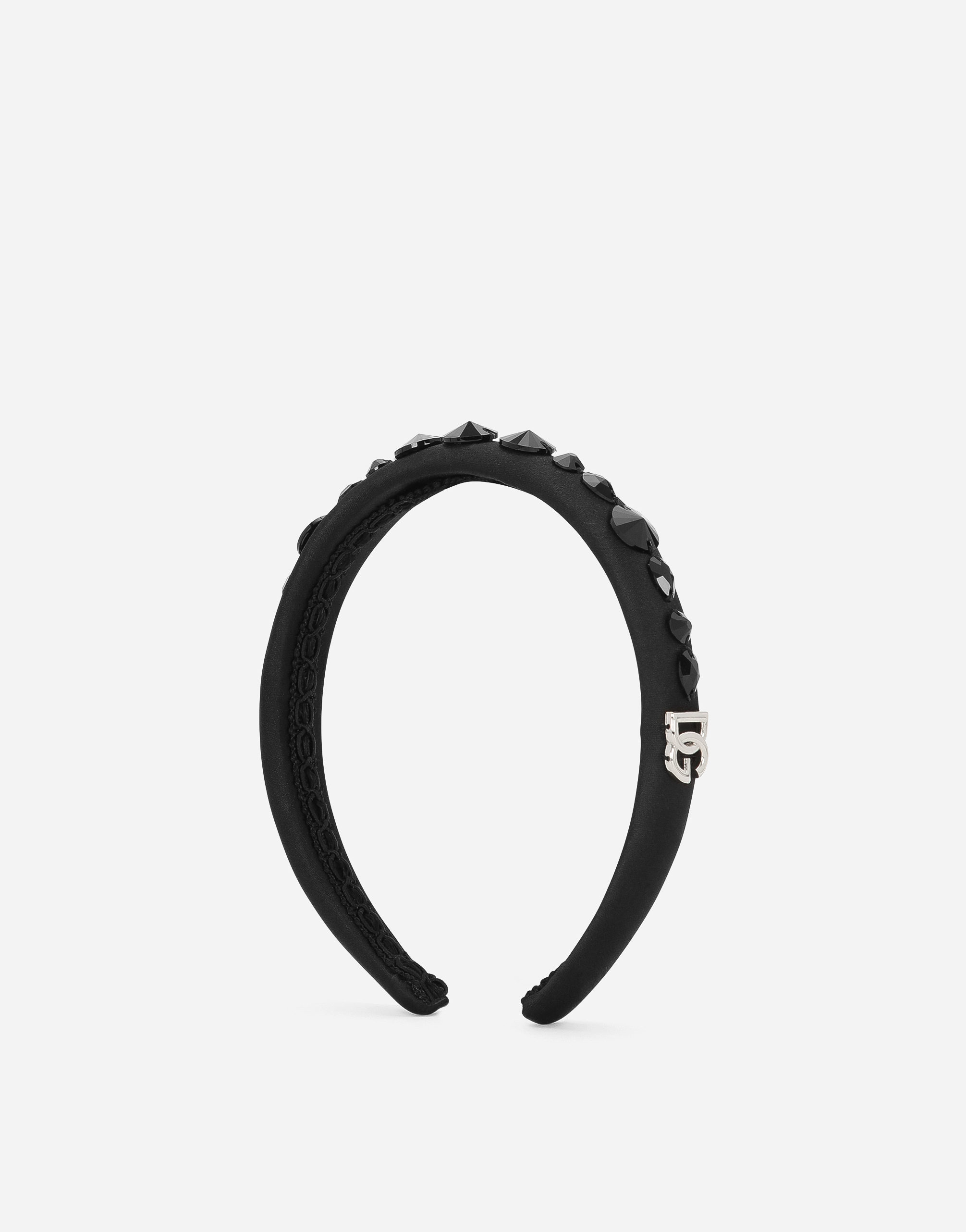 DOLCE & GABBANA SATIN HAIRBAND