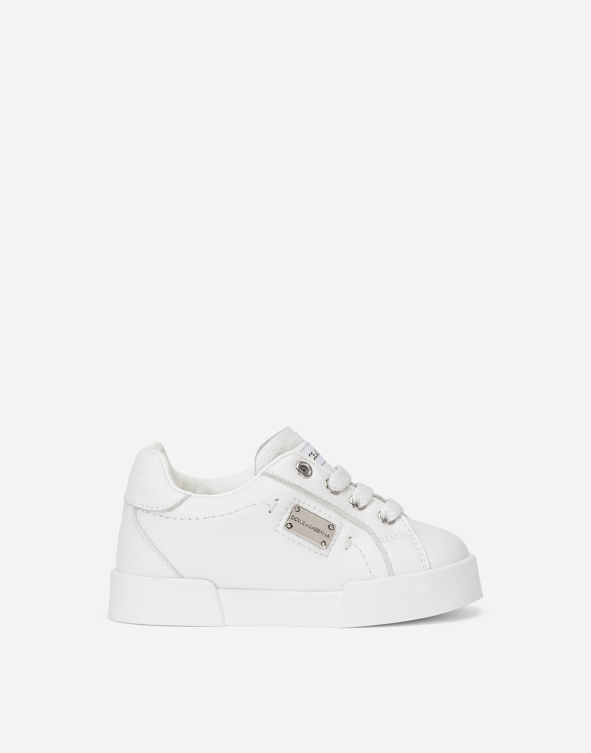 DOLCE & GABBANA CALFSKIN PORTOFINO LIGHT SNEAKERS