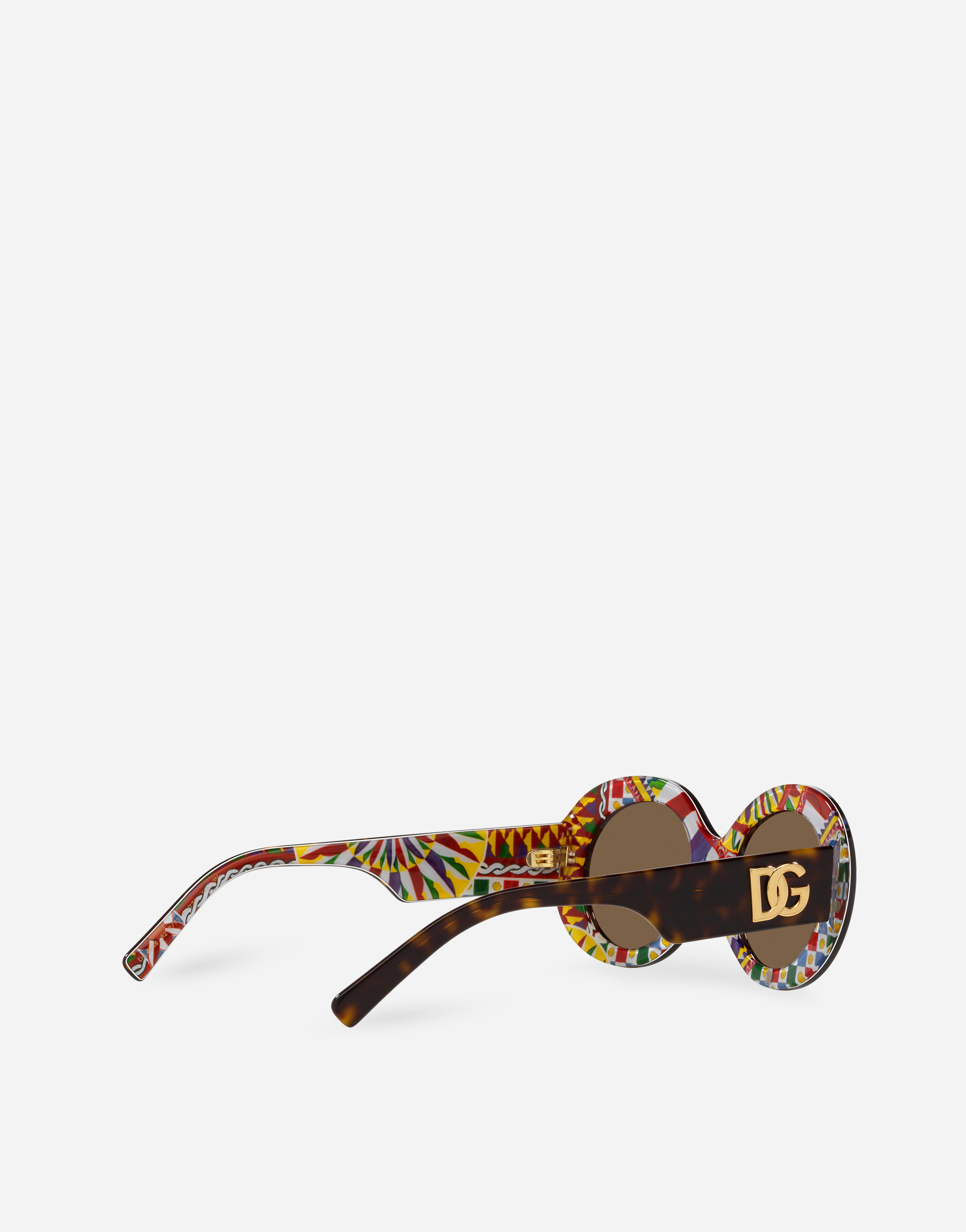 DOLCE & GABBANA DG LOGO SUNGLASSES