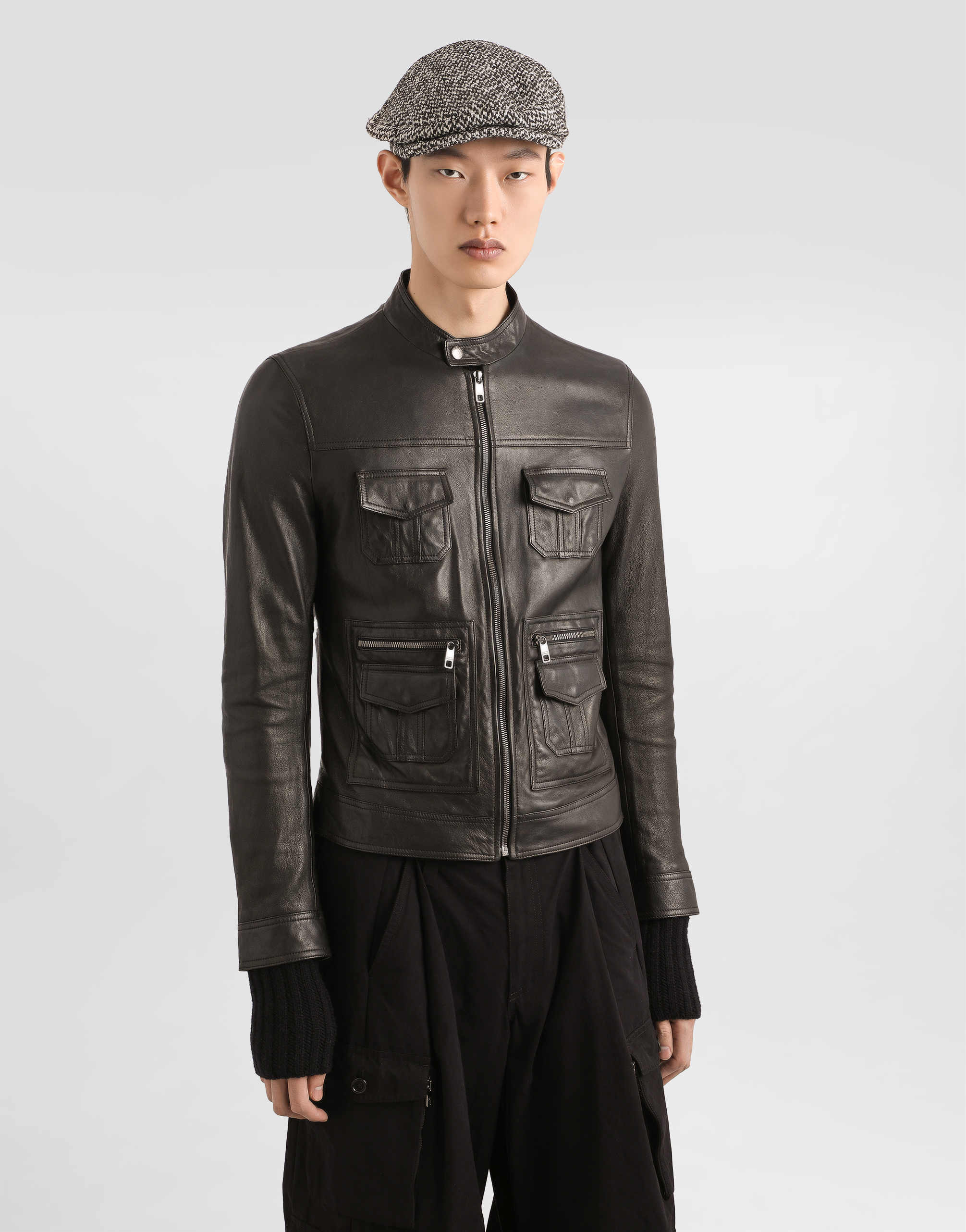 Leather jacket