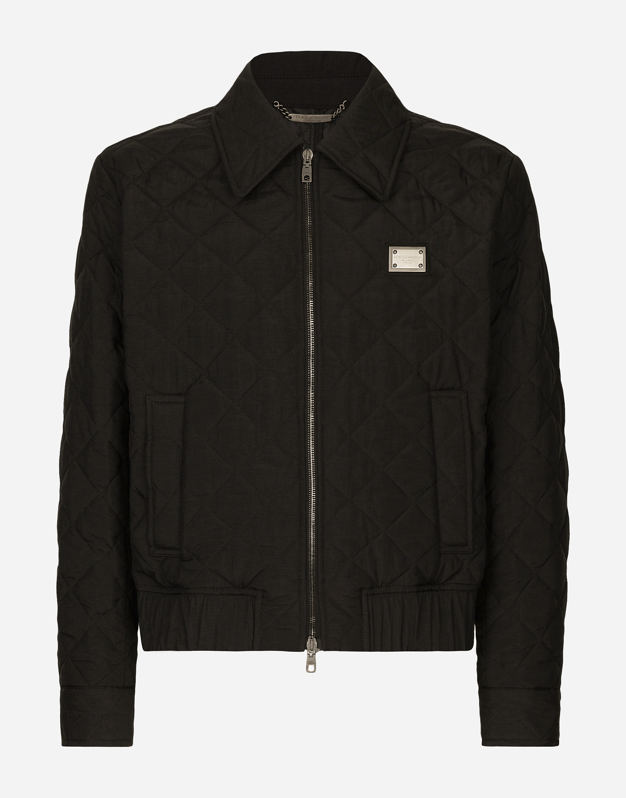 Dolce & Gabbana Quilted Jacket - Man Coats And Jackets Black 54