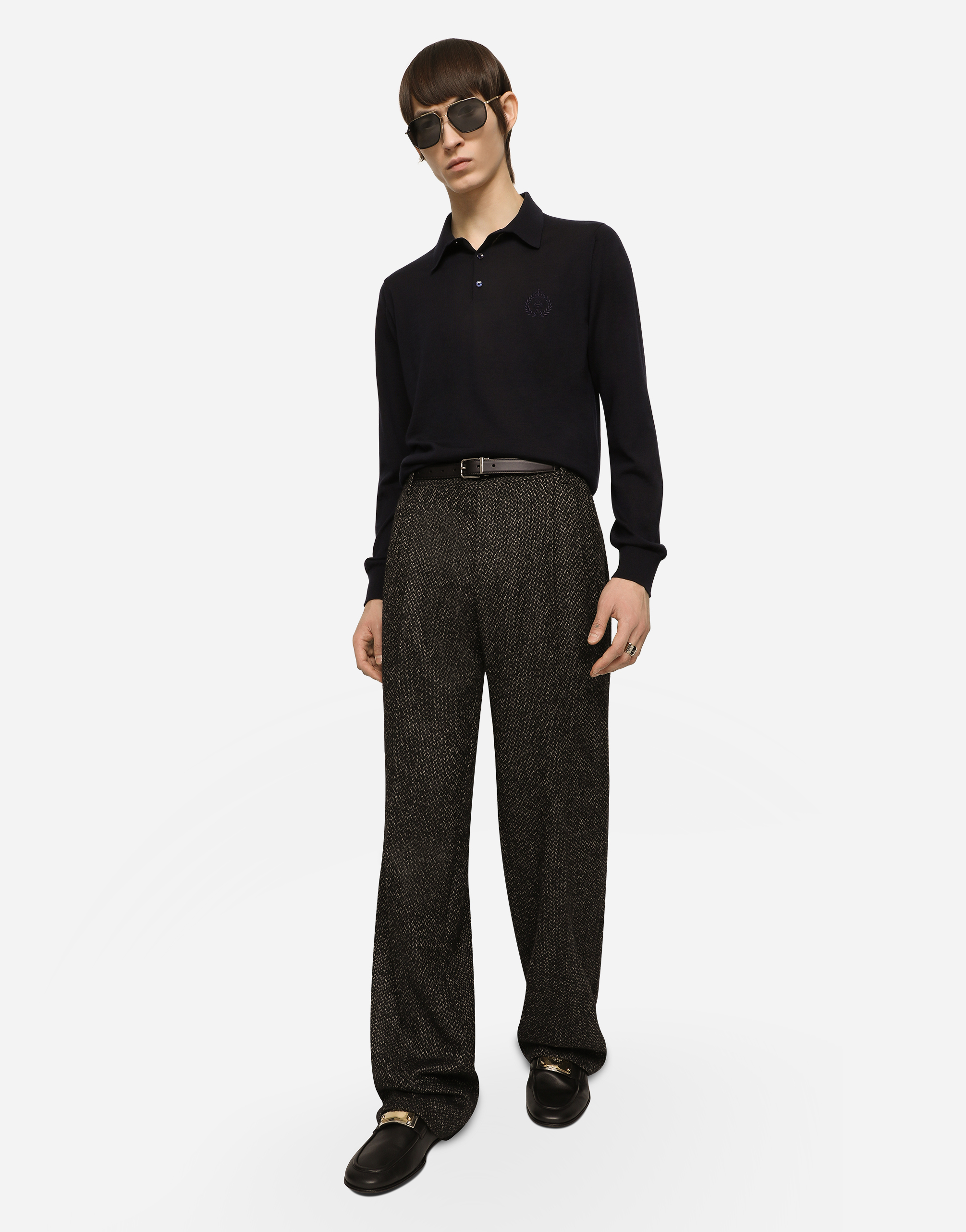 DOLCE & GABBANA CHAIN NECKLACE WITH DG LOGO