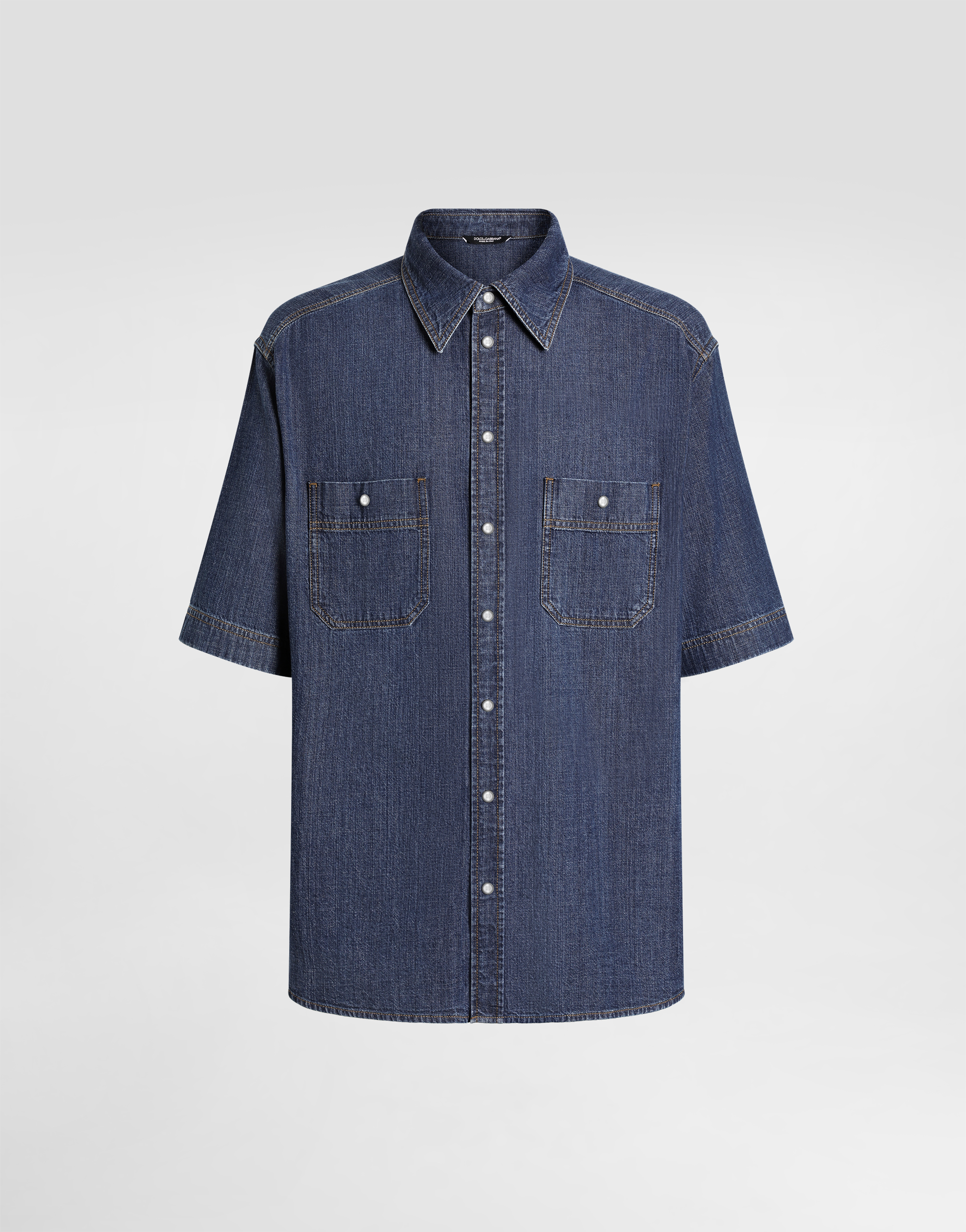 Multicolorのメンズ Denim shirt | Dolce&Gabbana®
