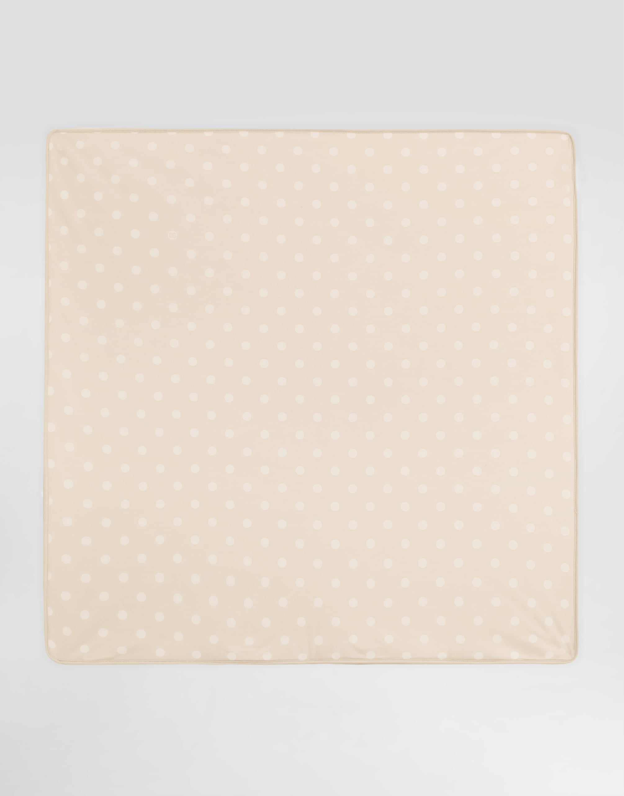  Dolce & Gabbana Jersey Blanket With Polka Dots And Print - Man Accessories And Baby Carriers Multi-colored Onesize 