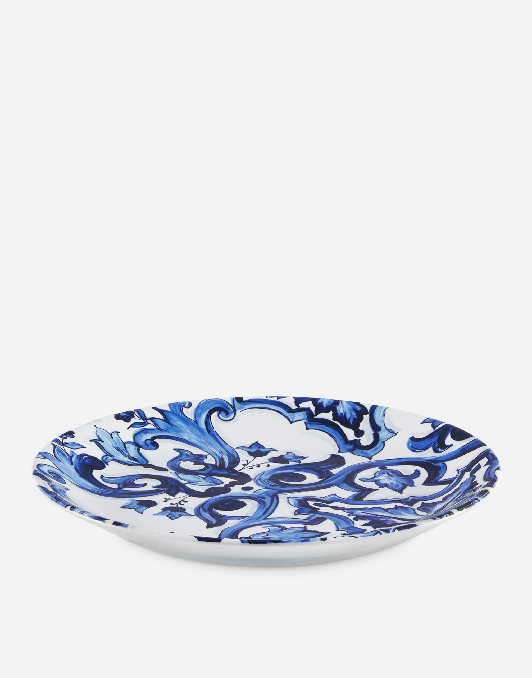 Shop Dolce & Gabbana Porcelain Platter In Multicolor