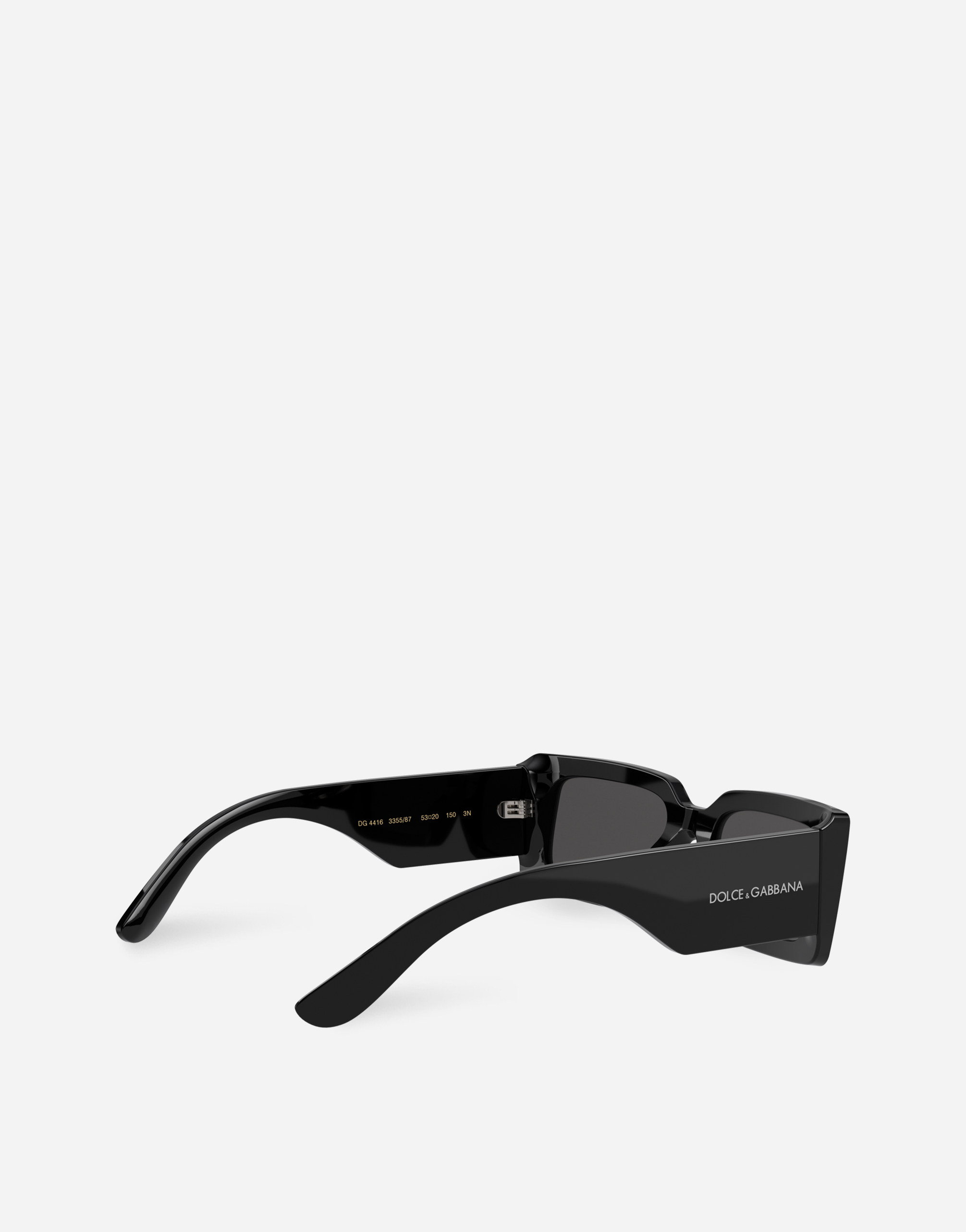 Shop Dolce & Gabbana Dna Sunglasses In Black