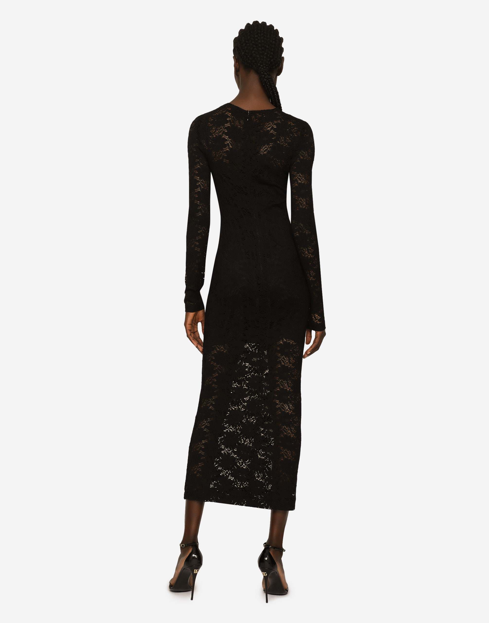 Long lace dress