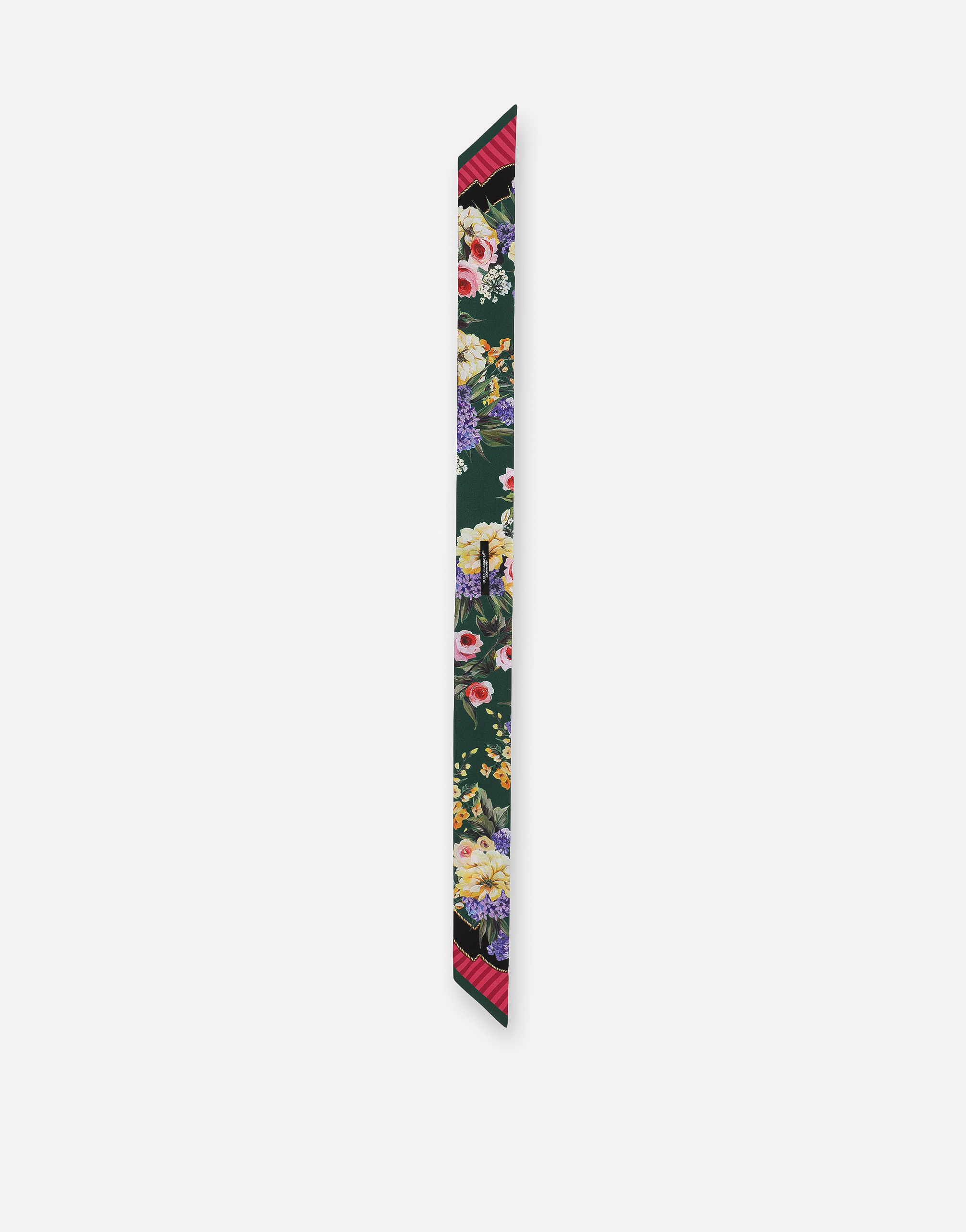 Dolce & Gabbana Floral-print Silk Scarf In Print