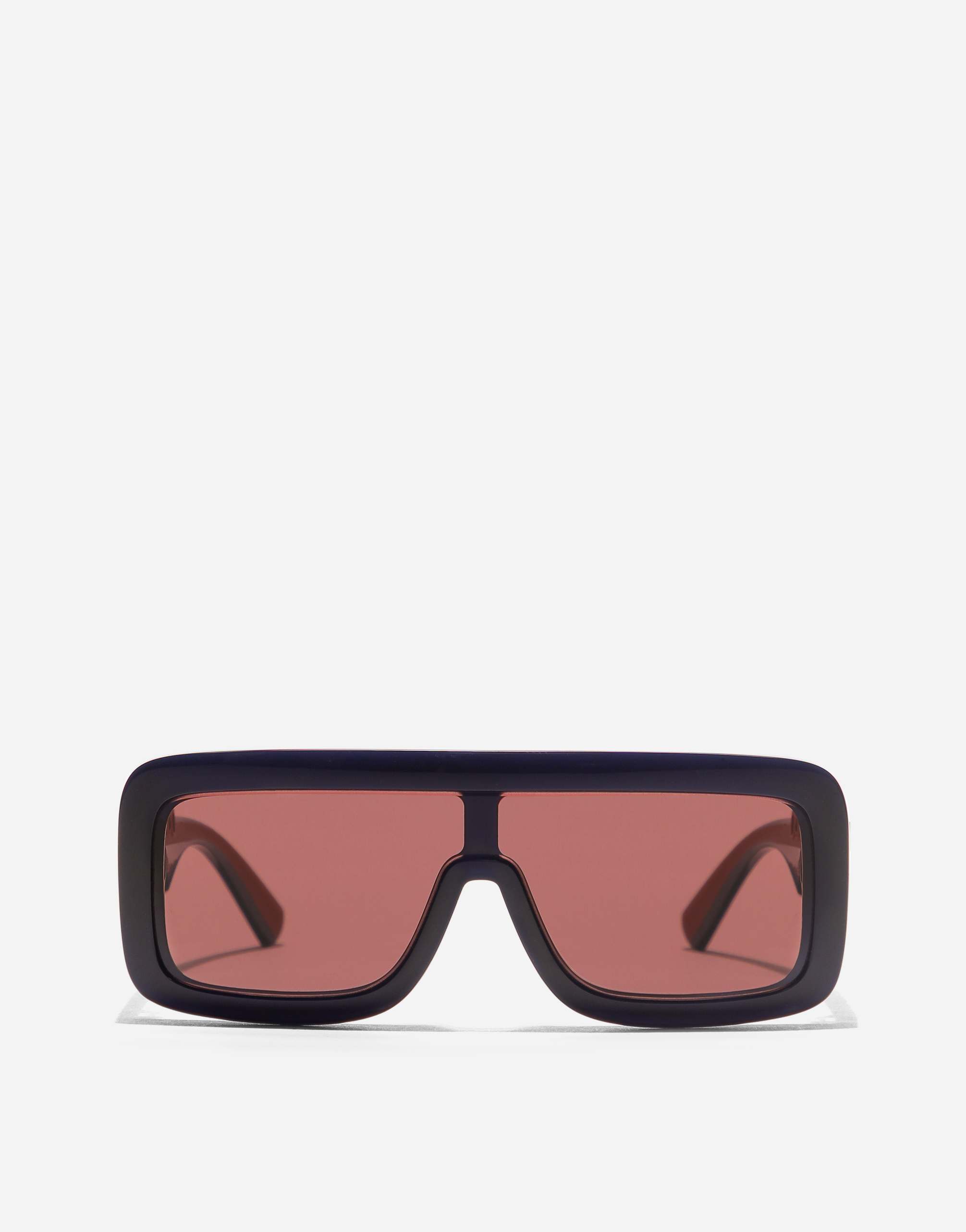 DG Logo Sunglasses in Transparent dark blue for Men