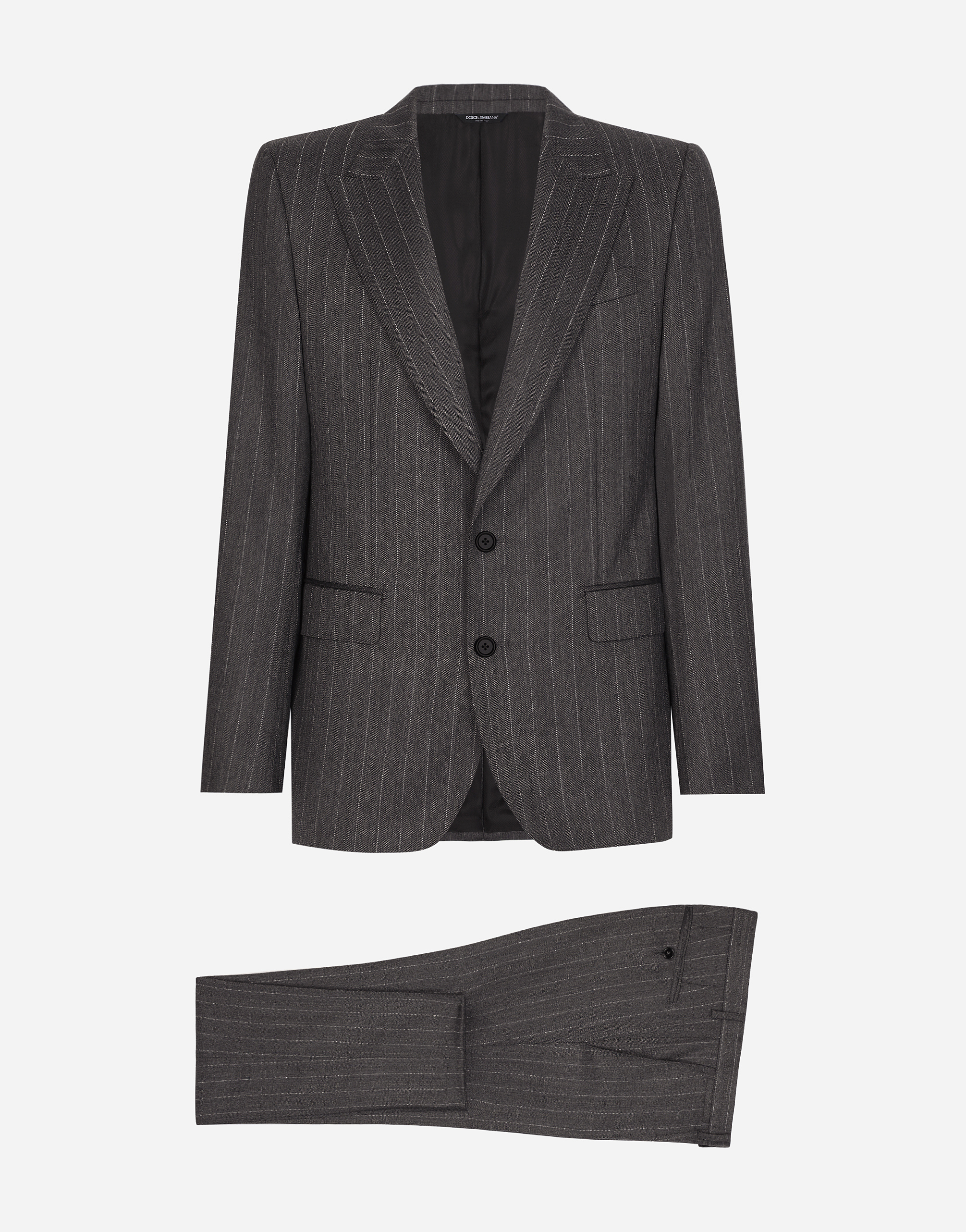 Dolce & Gabbana Single-breasted Sicilia-fit Suit In Multicolor