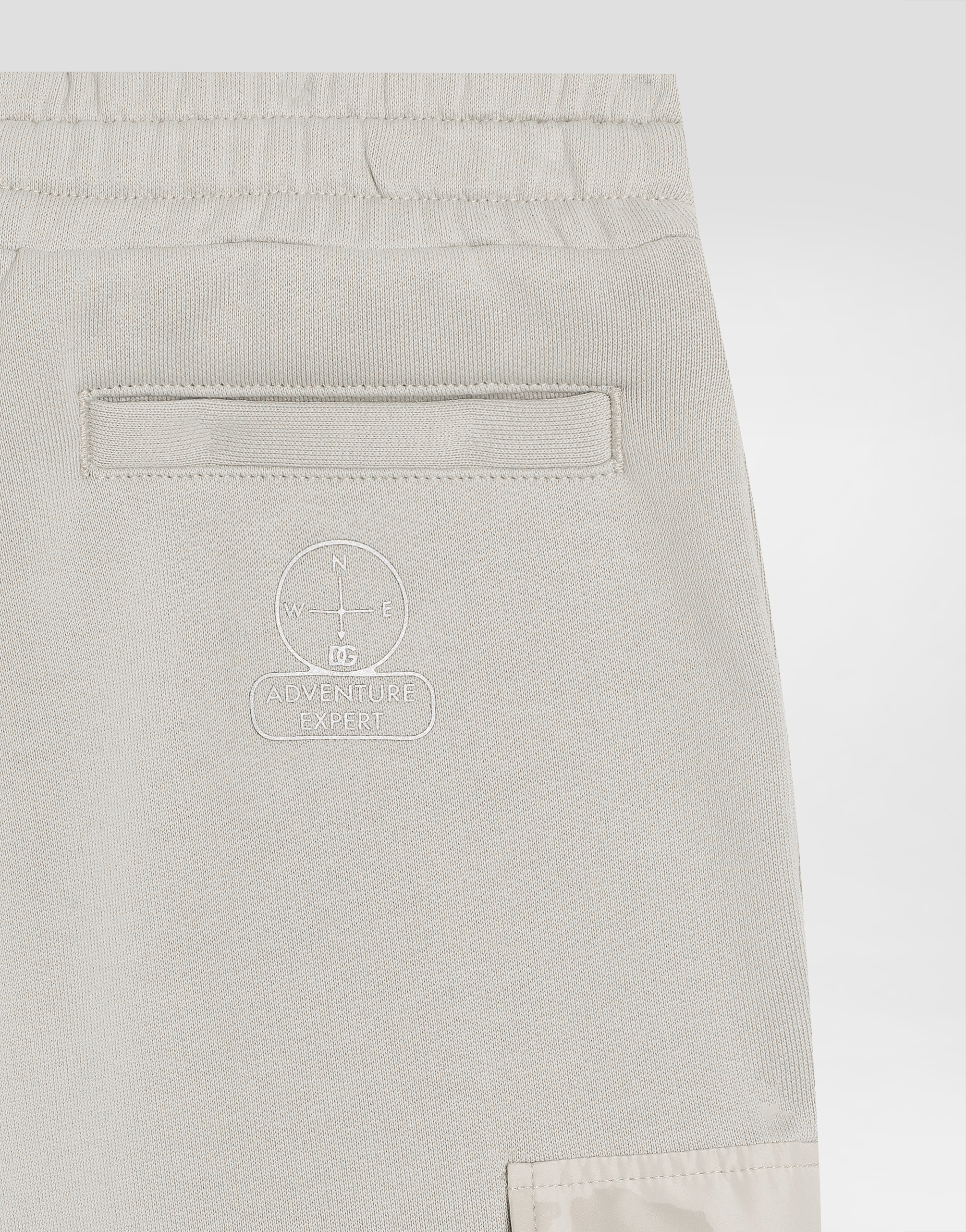 DG embossed logo fleece trousers
