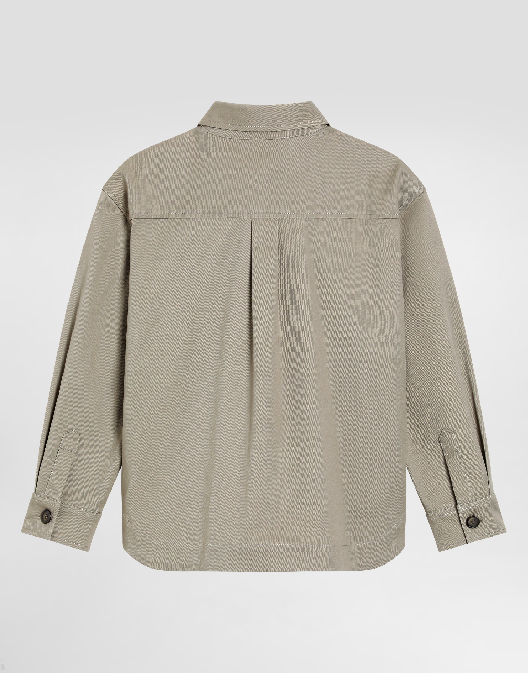 Stretch gabardine shirt