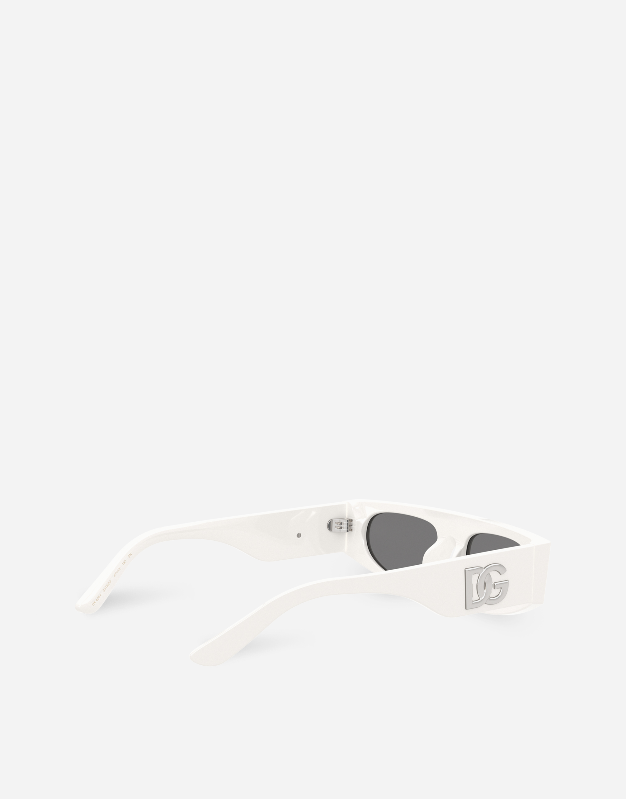 Shop Dolce & Gabbana Hawaii Sunglasses In White