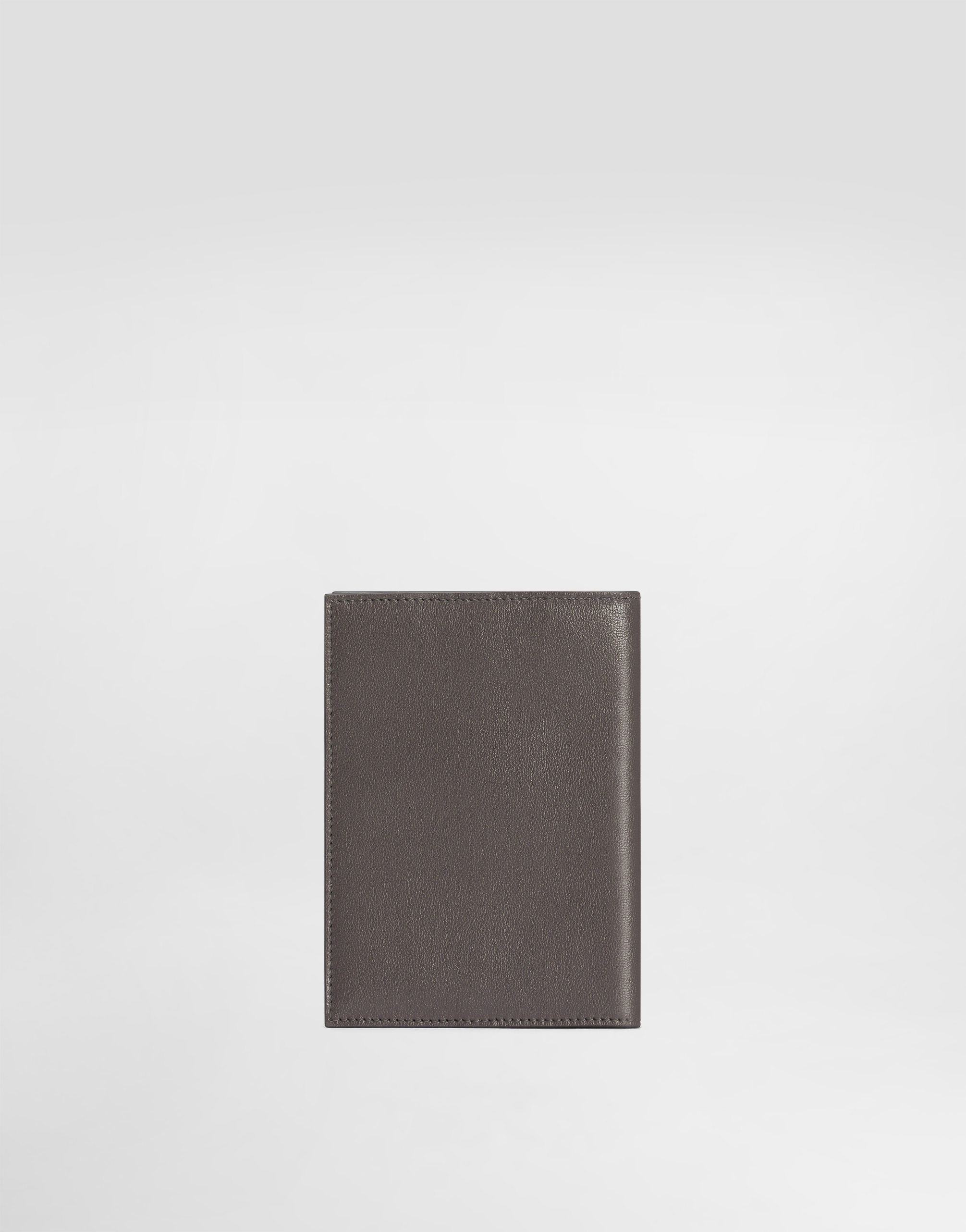 Dolce & Gabbana Logo Lettering Bifold Wallet In Grey