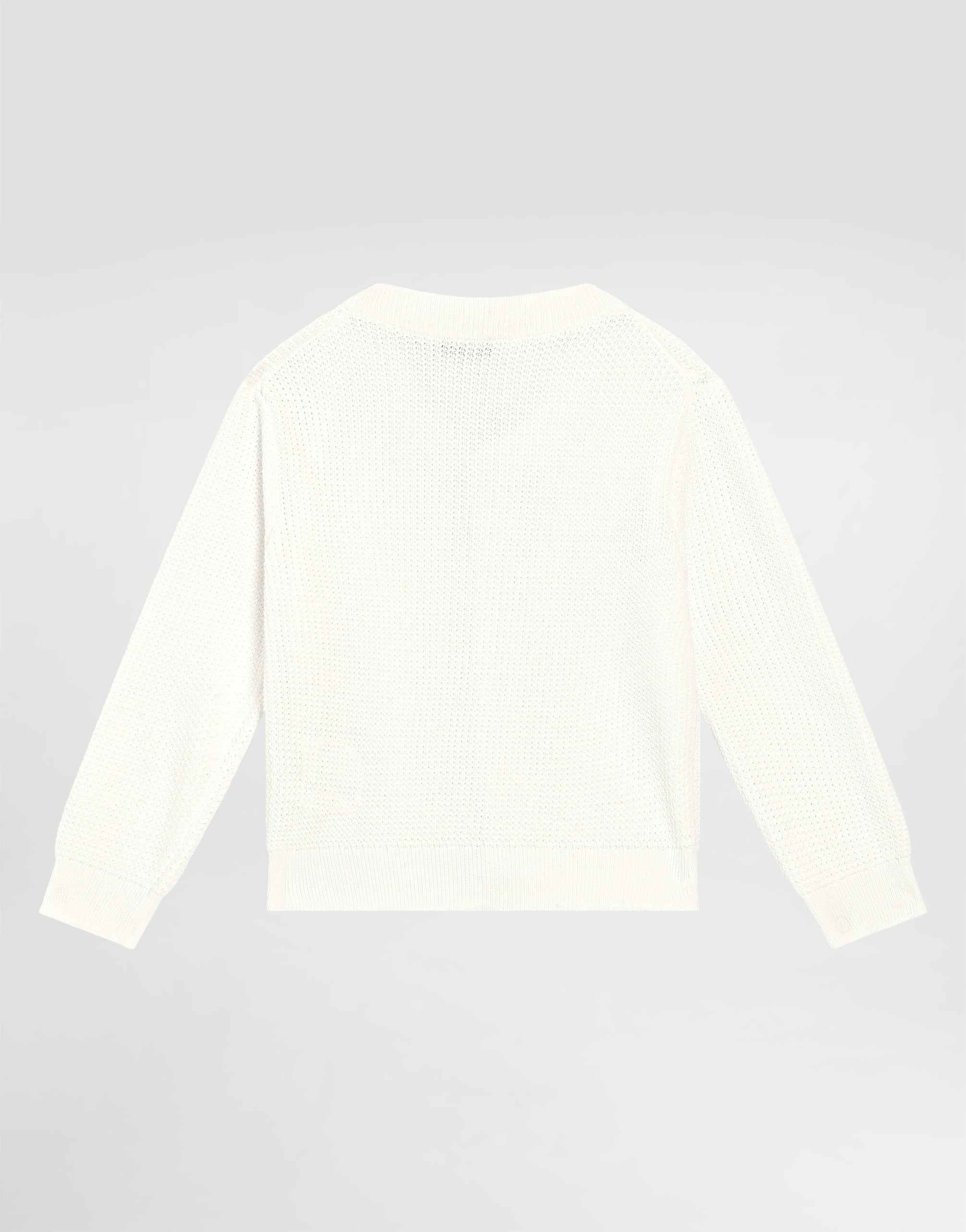  Dolce & Gabbana Knit Cardigan With Branded Buttons - Mann Tops Wei� 9/12 Months 