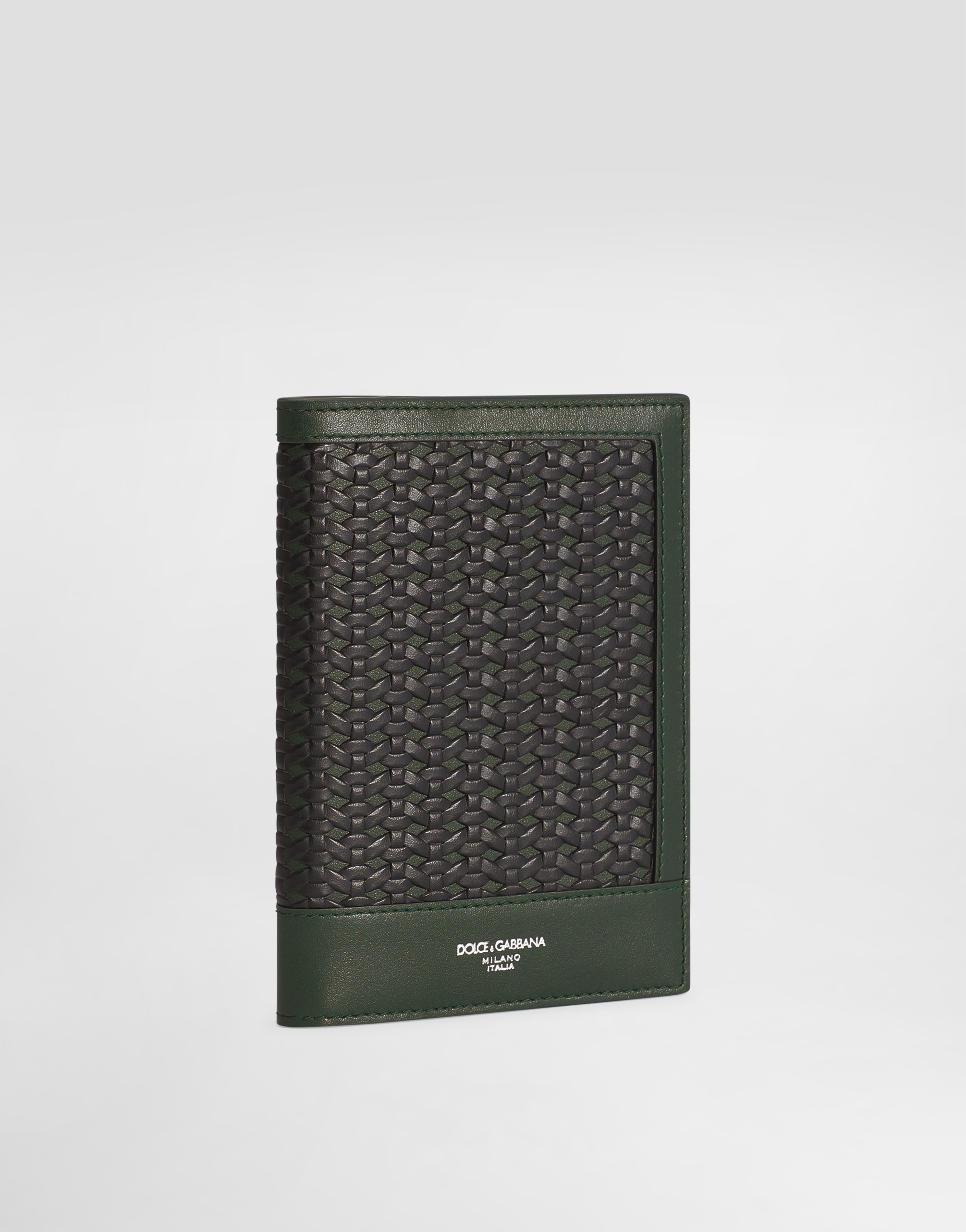 Crocodile leather passport case