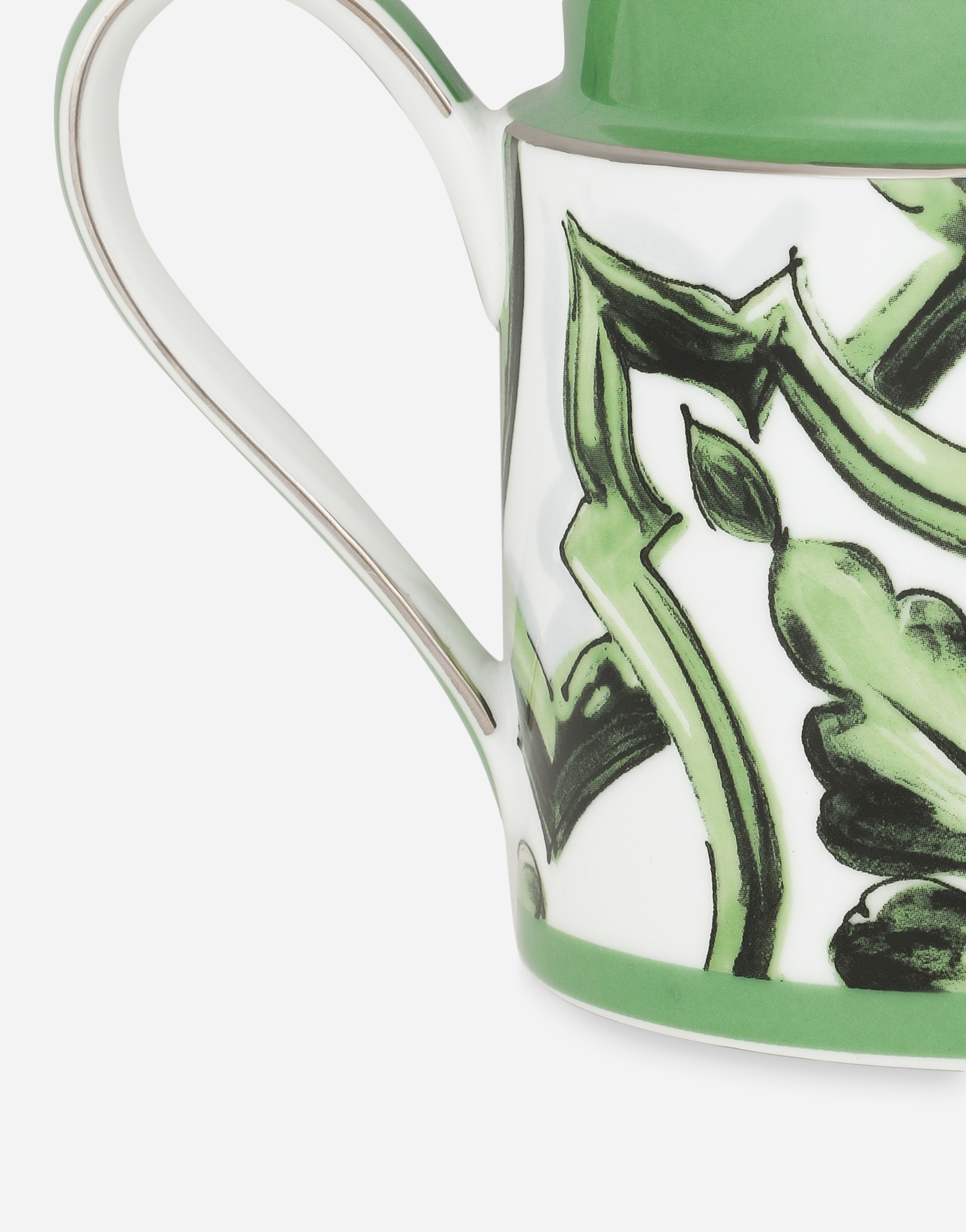 Dolce & Gabbana Porcelain Teapot In Multicolor