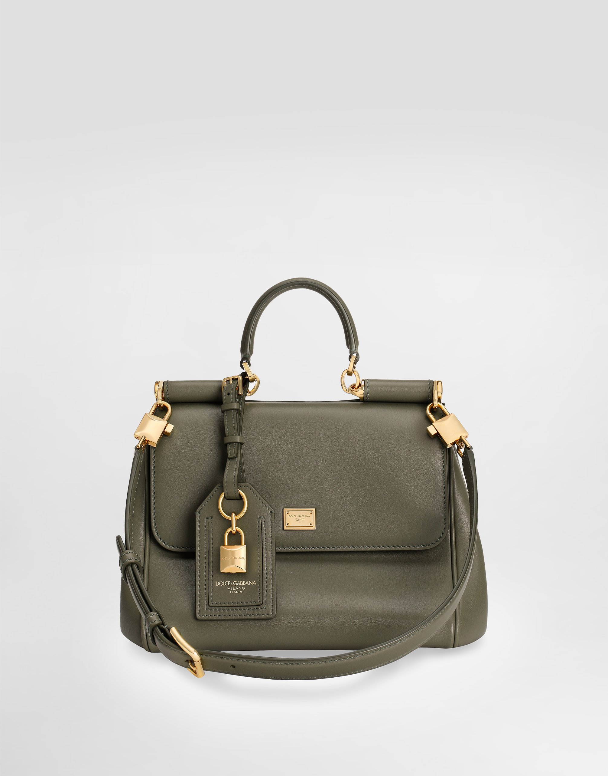 Dolce & Gabbana My Sicily Handbag In Green