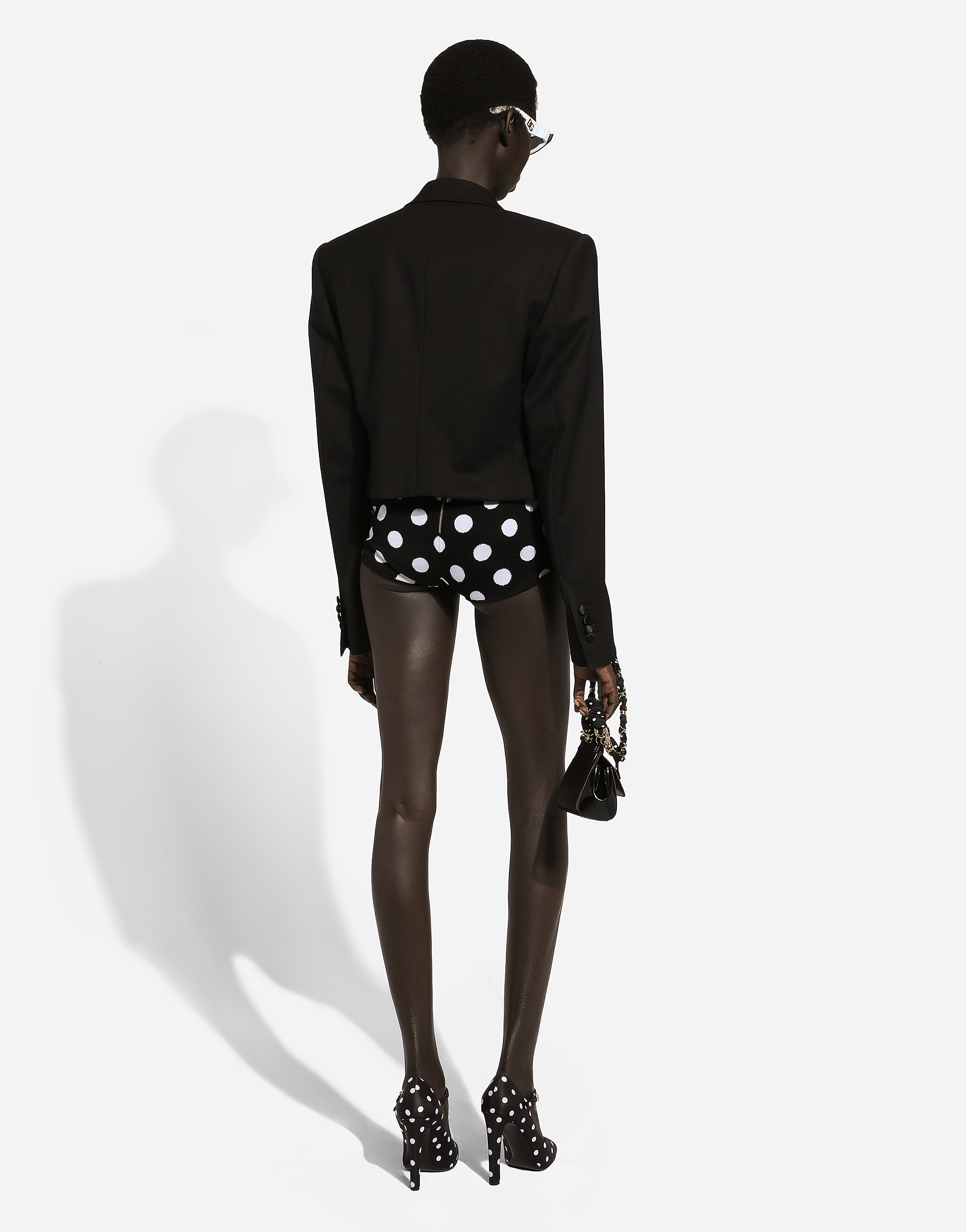 Dolce & Gabbana High Waist Shorts In プリ