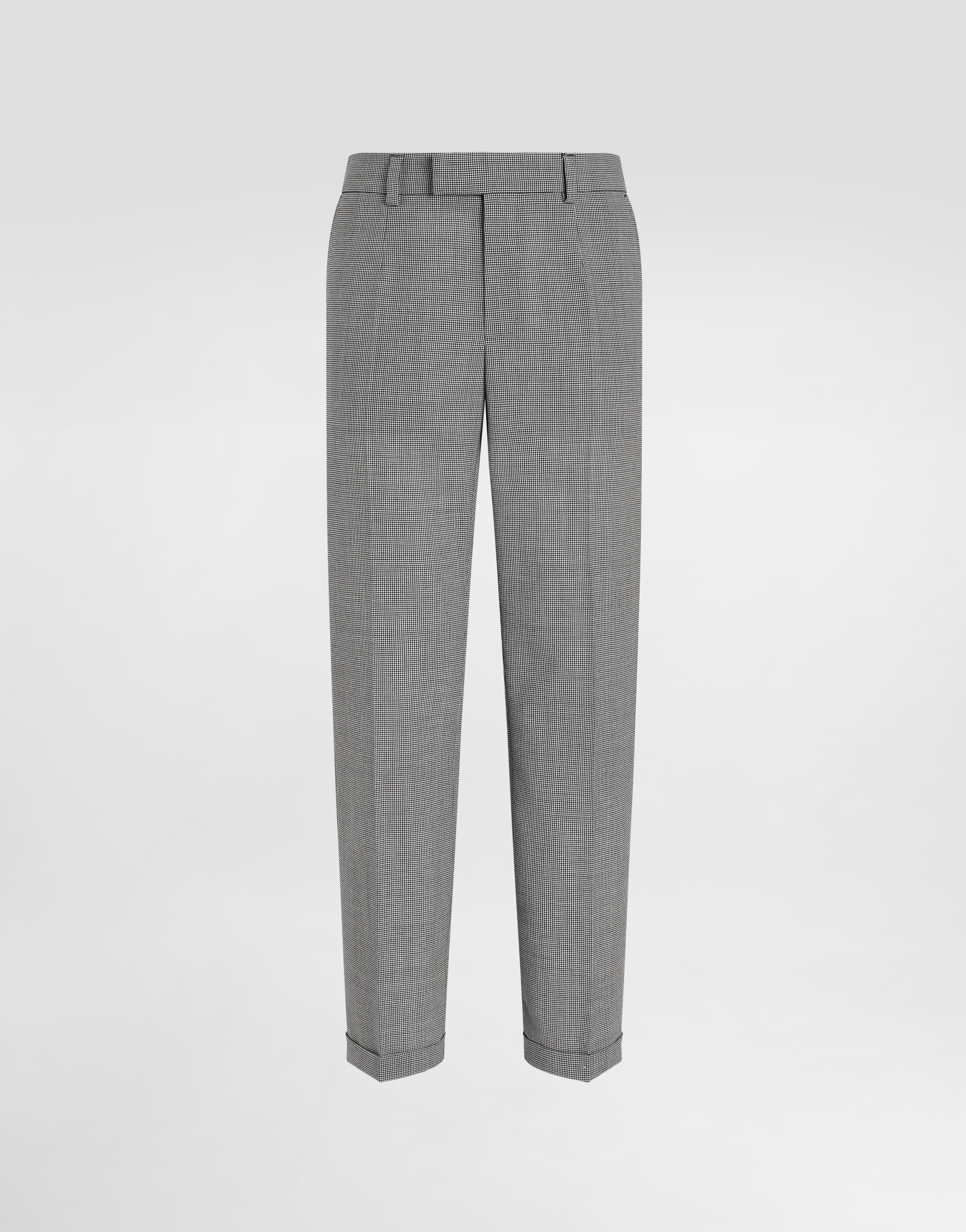 Dolce & Gabbana Tailored Wool Pants - Man Pants And Shorts Multicolor