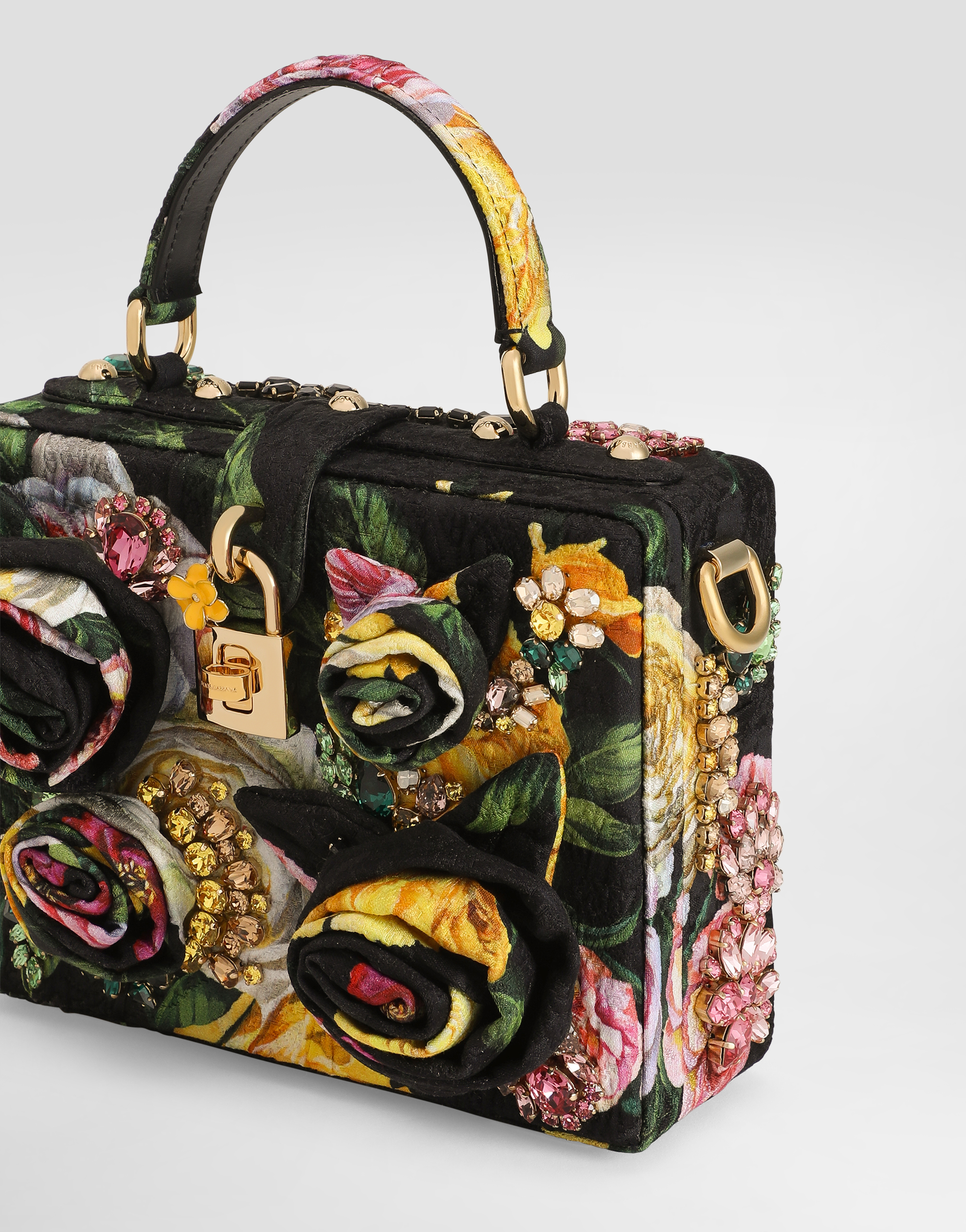 Dolce & Gabbana Dolce Box Handbag In Print