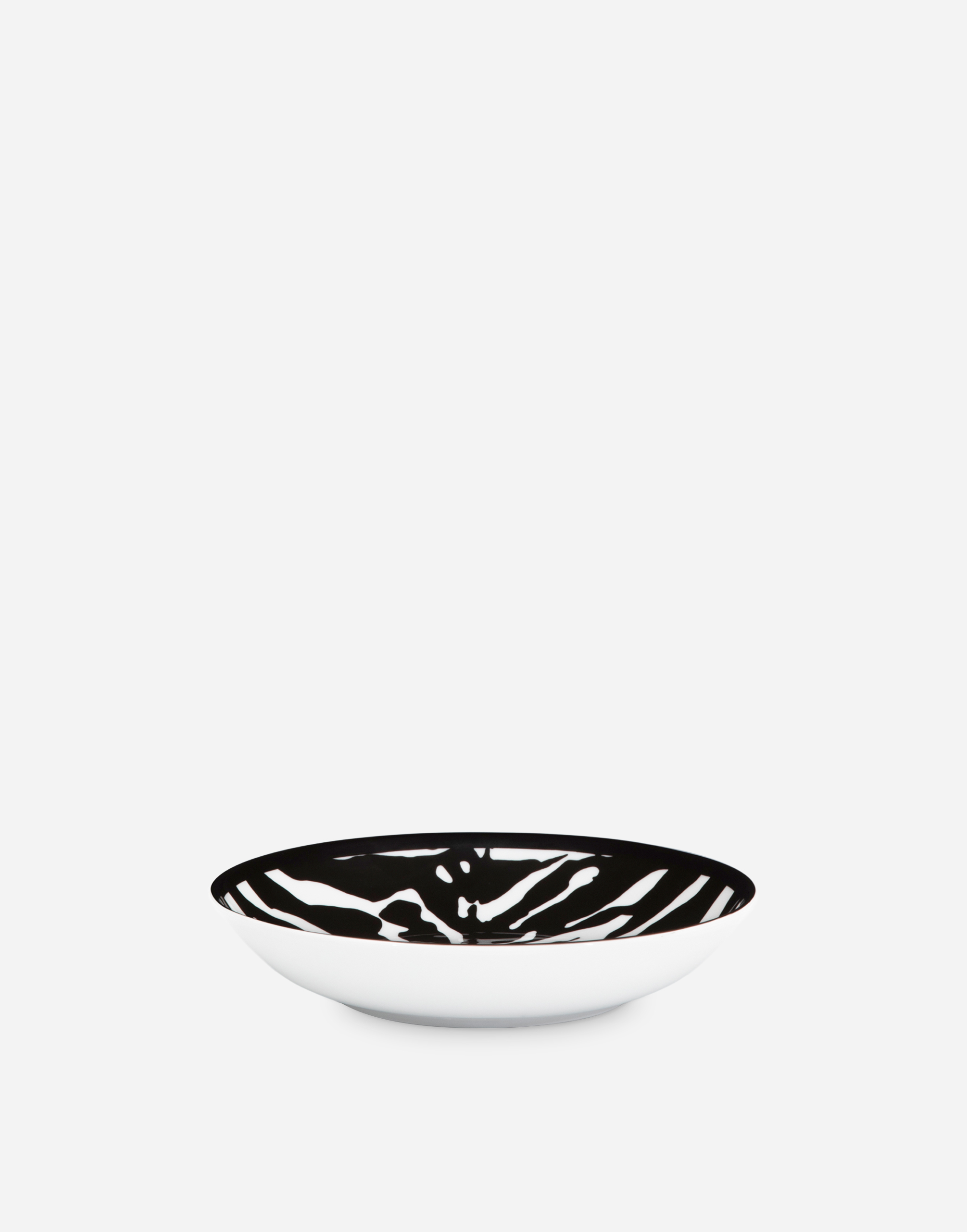 Dolce & Gabbana Set 2 Porcelain Soup Plates Multicolor Unisex Onesize In Multicolor