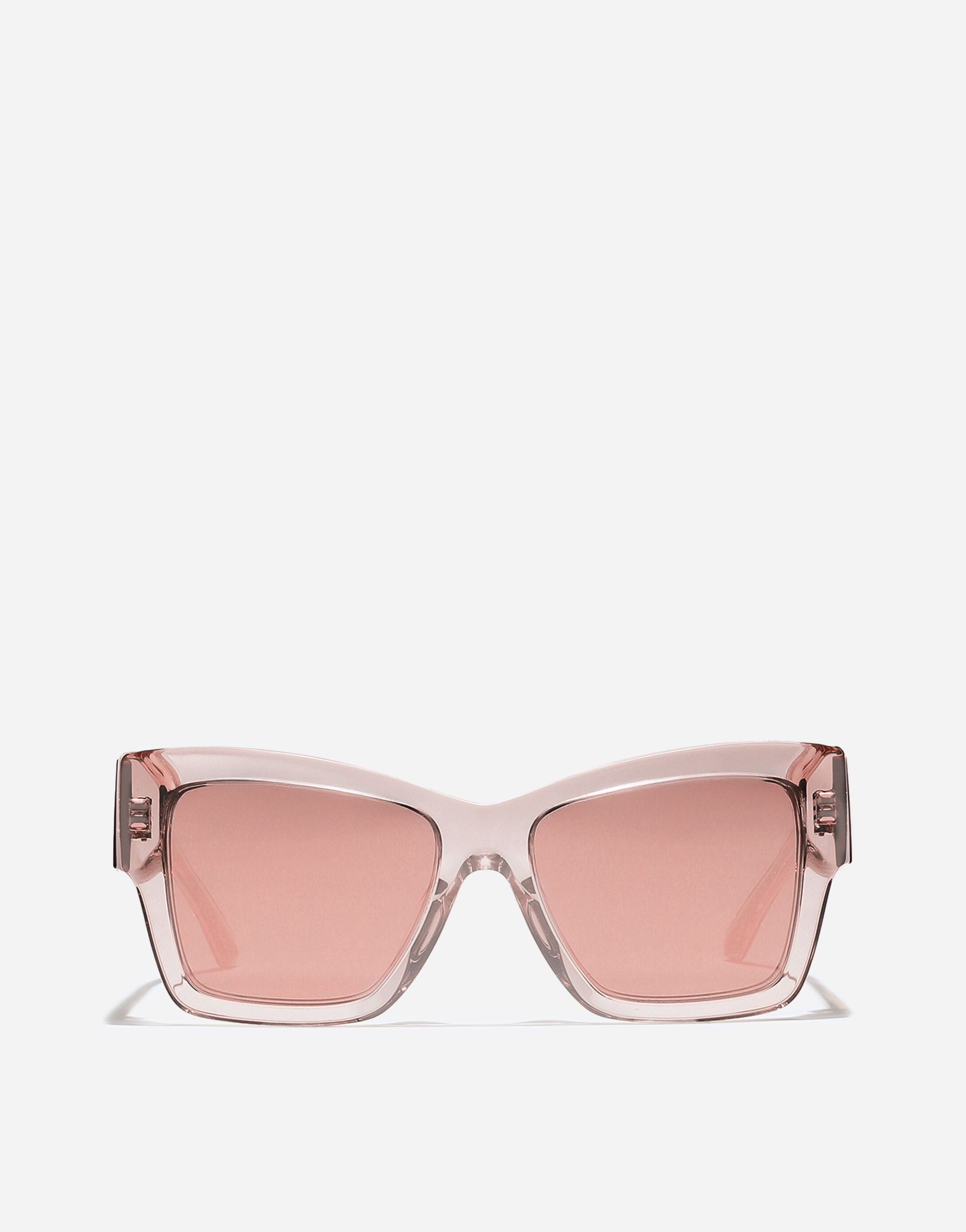 Dolce & Gabbana Dg Lace Sunglasses - Woman New Arrivals Transparent Rose Onesize