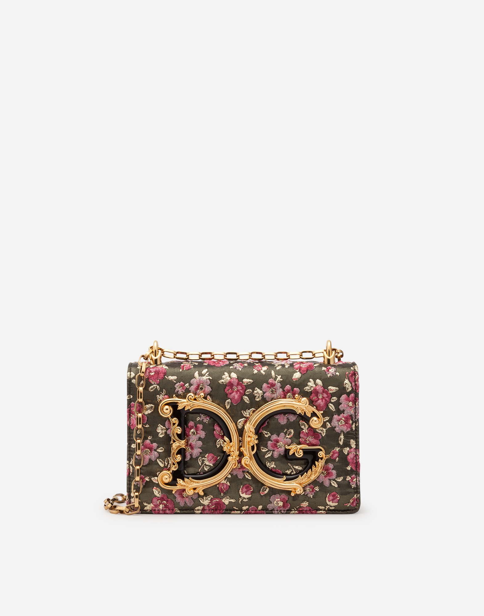 d&g floral bag
