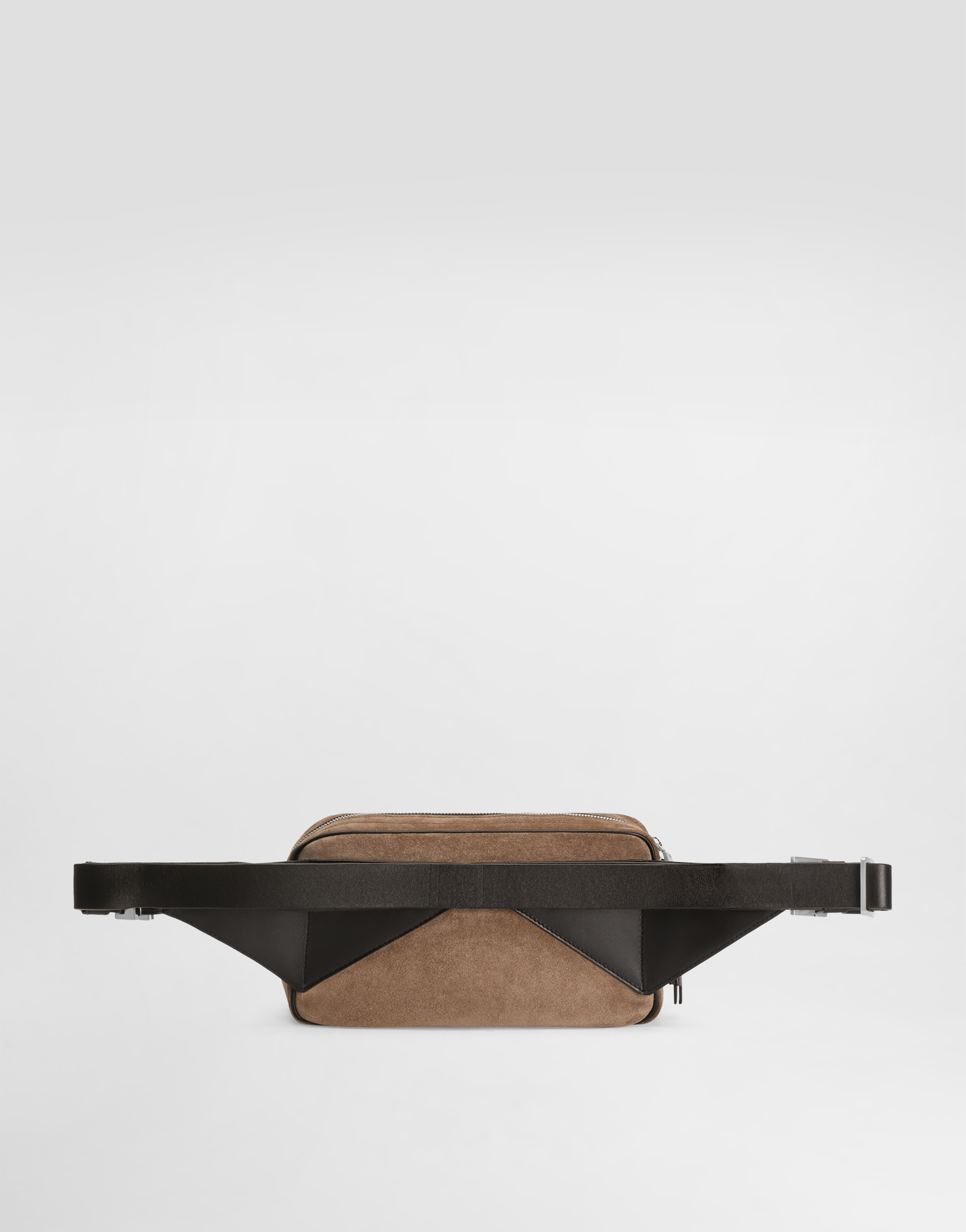 Dolce & Gabbana Leather And Split Calfskin Belt Bag