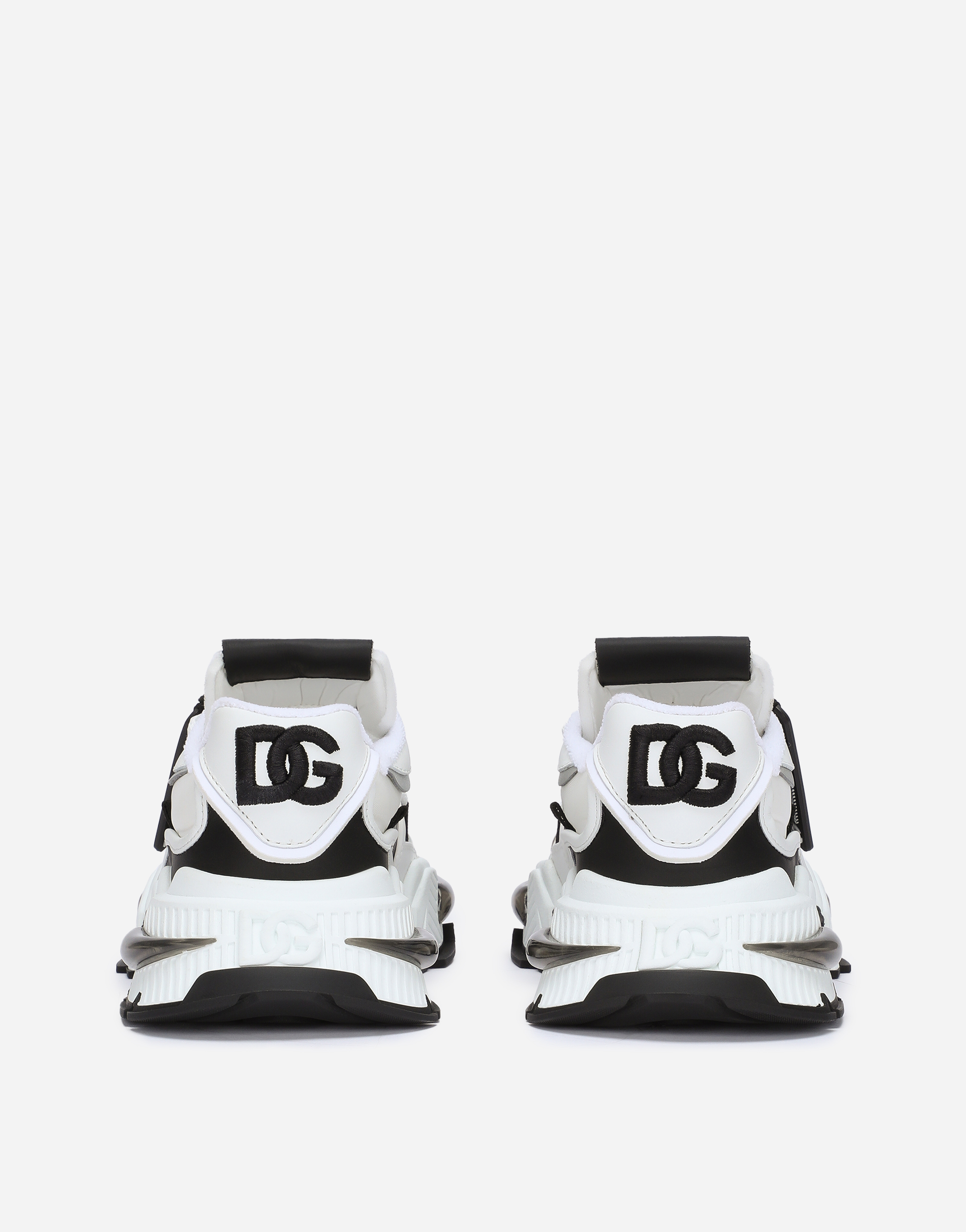 DOLCE & GABBANA MIXED-MATERIAL AIR MASTER SNEAKERS