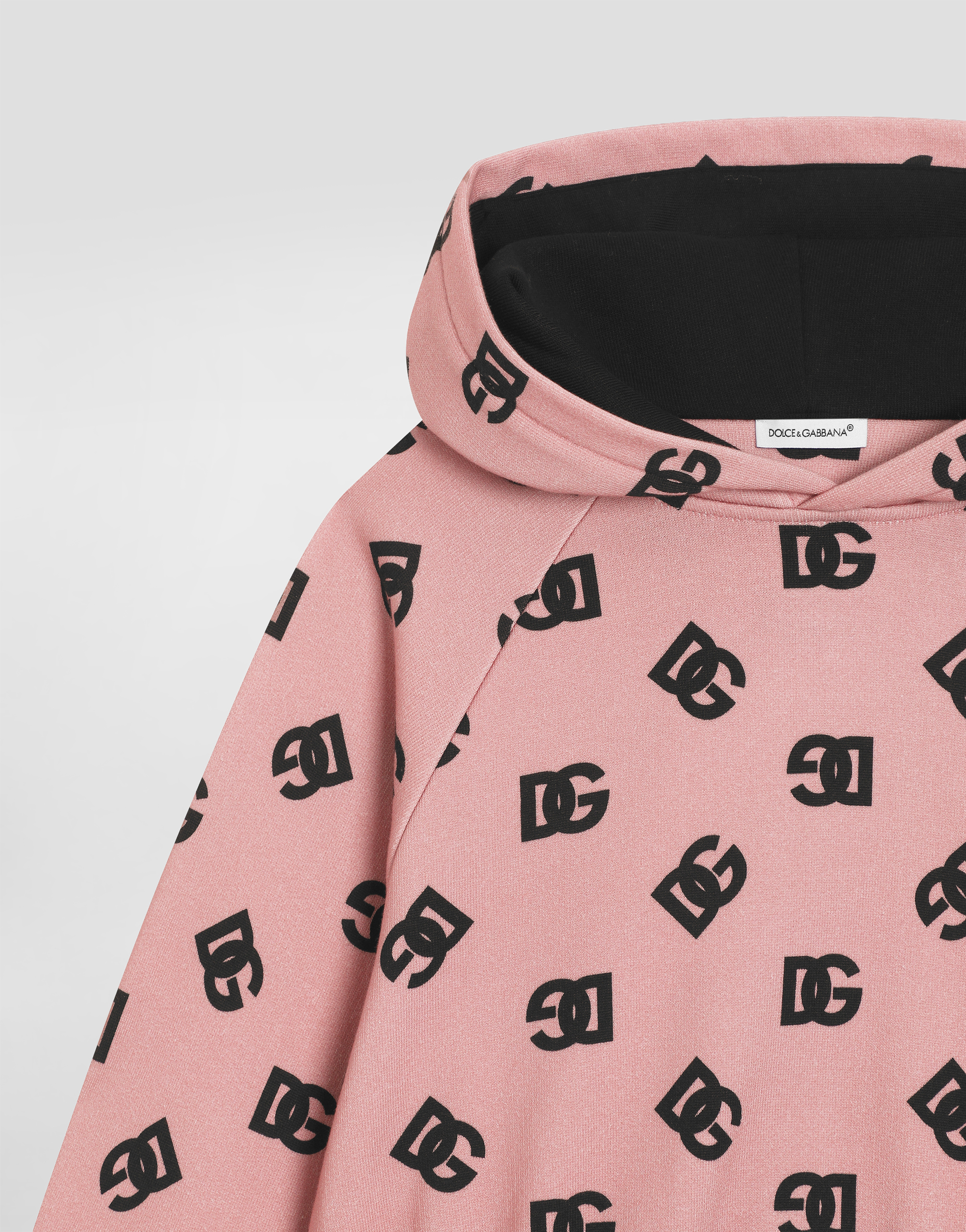 Hoodie with DG logo print