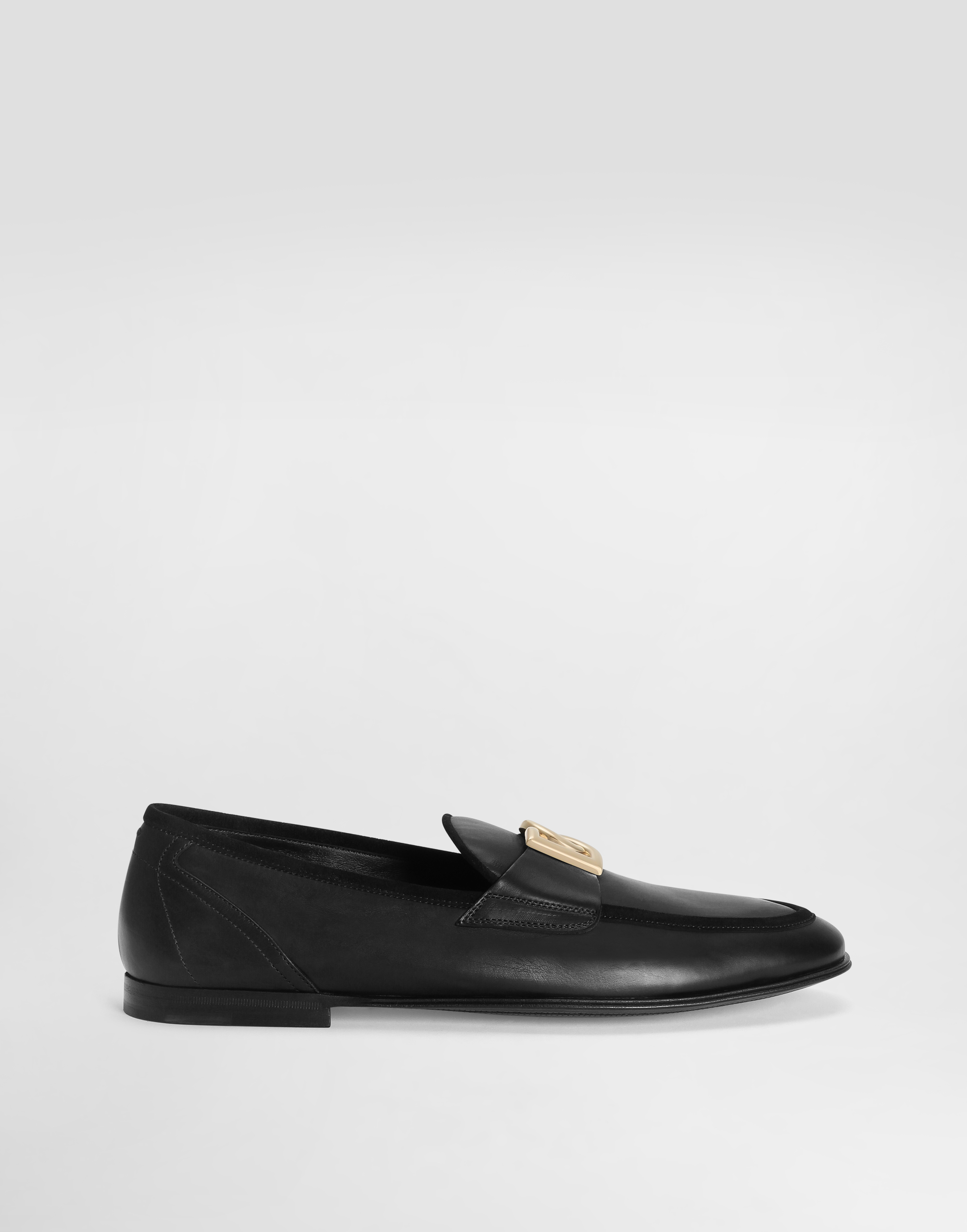 Celine 25C Slippers Black Fabric with Calfskin 238155