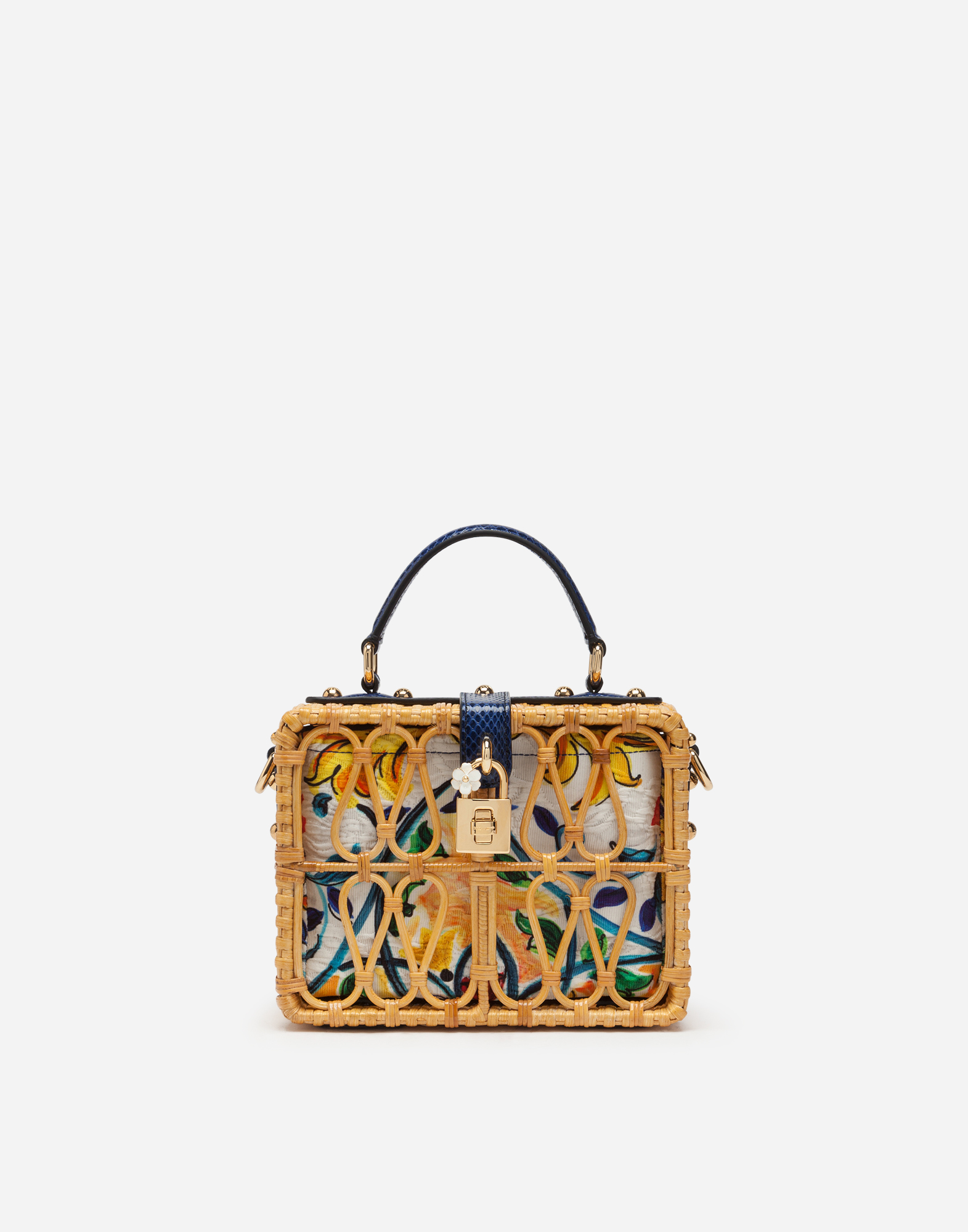 バッグ DOLCE&GABBANA Multicolor stripe Handbag Printed canvas bag in Multicolor for Girls | Dolce&Gabbana® US