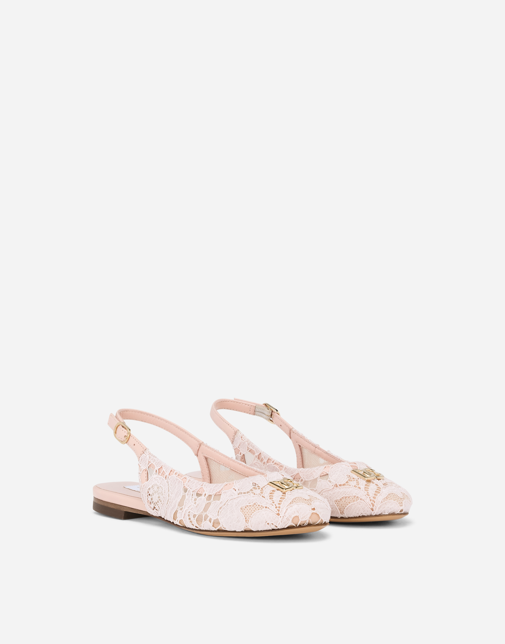 Dolce & Gabbana Slingback In Neutral