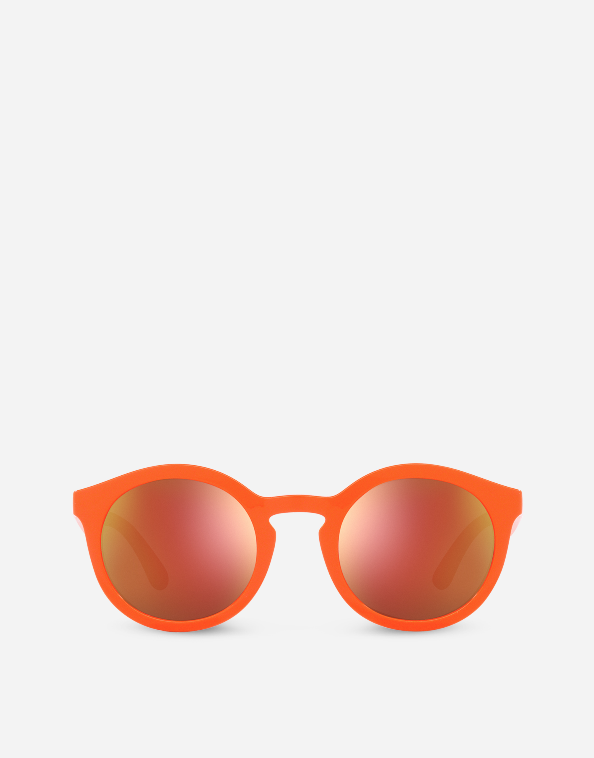 Dolce & Gabbana Gamers Sunglasses In Orange