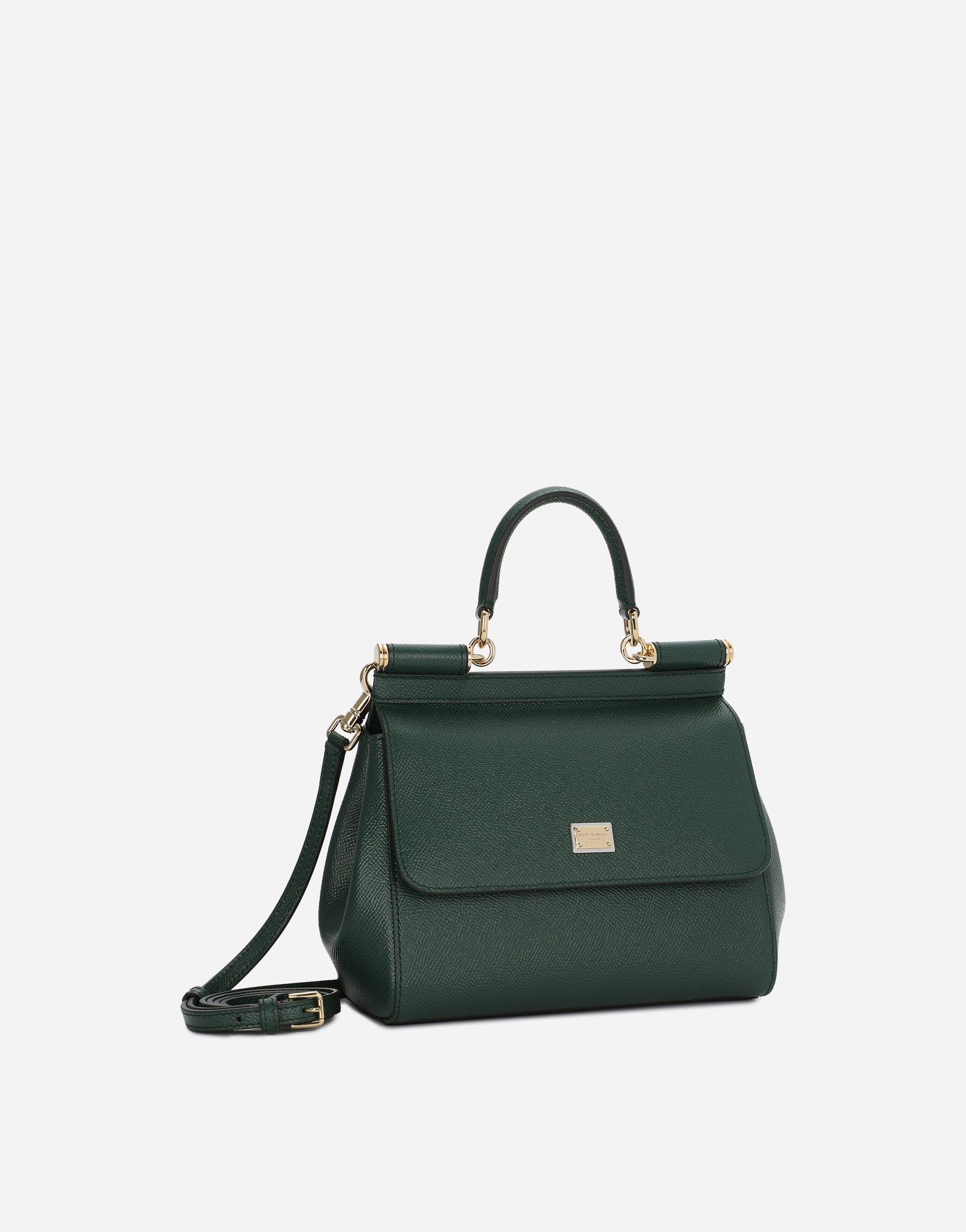 Dolce & Gabbana Medium Sicily Handbag In Green