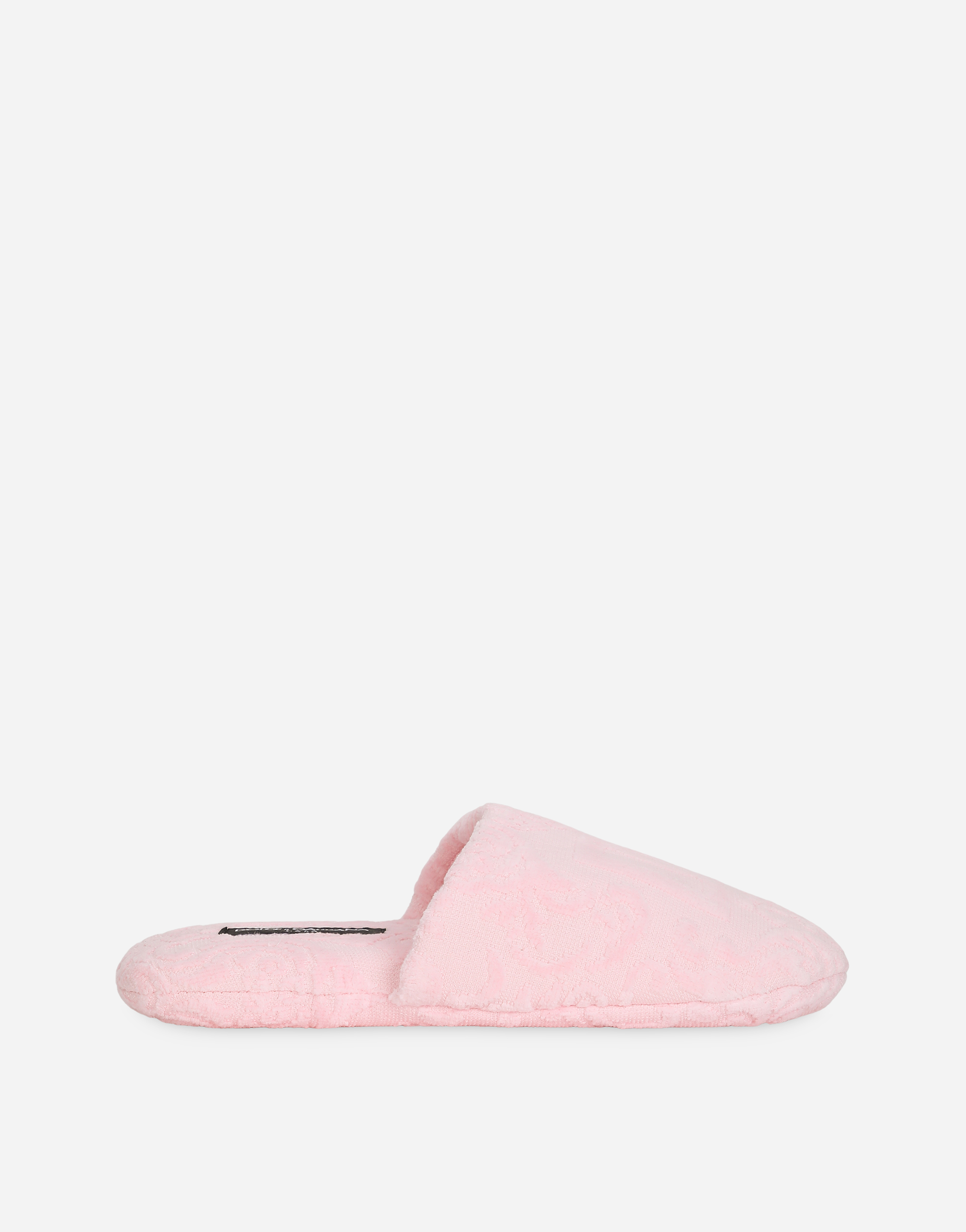 Dolce & Gabbana Jacquard Cotton Terry Slippers - Slippers Multicolor L