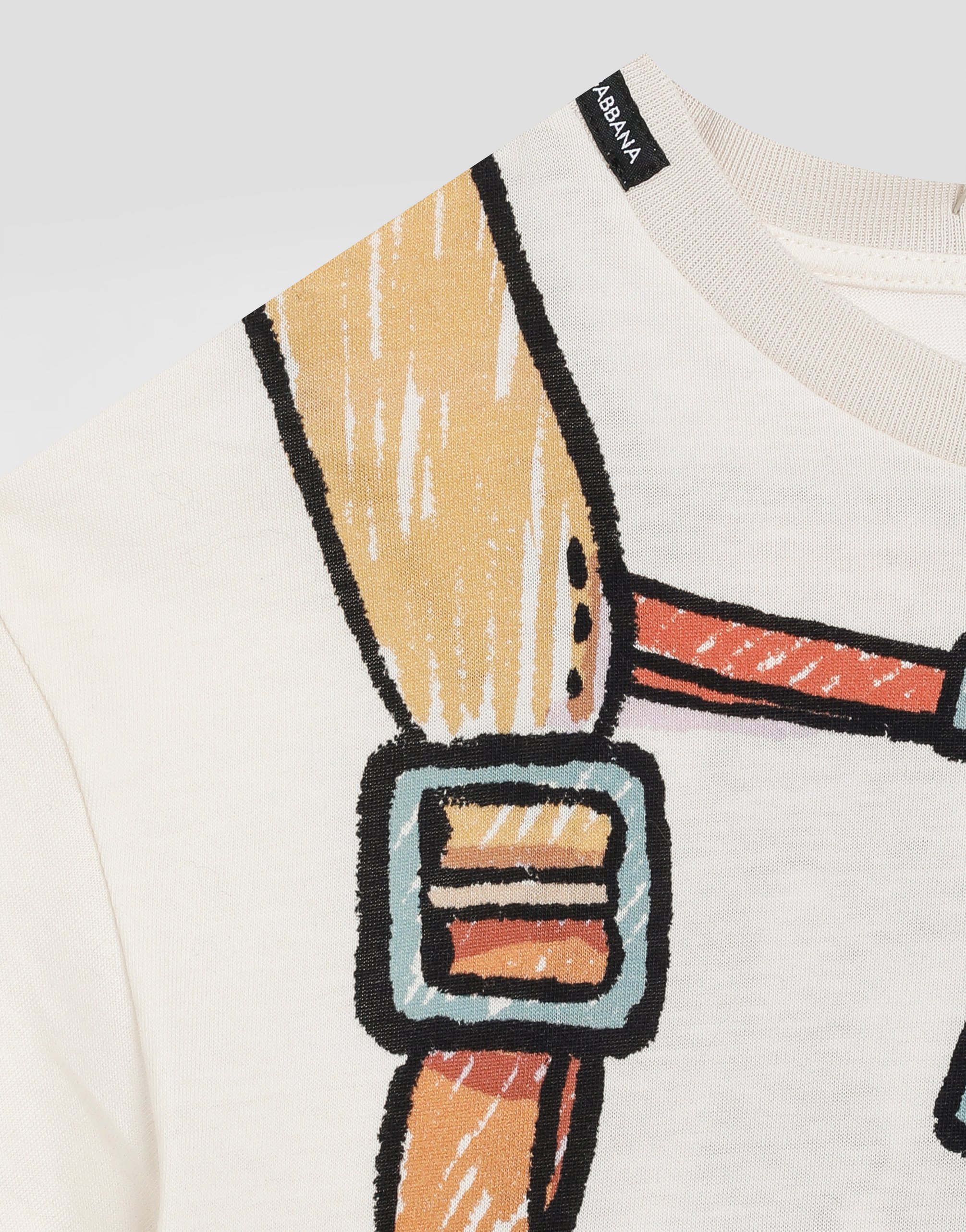 Jerseyt-shirt with backpack print
