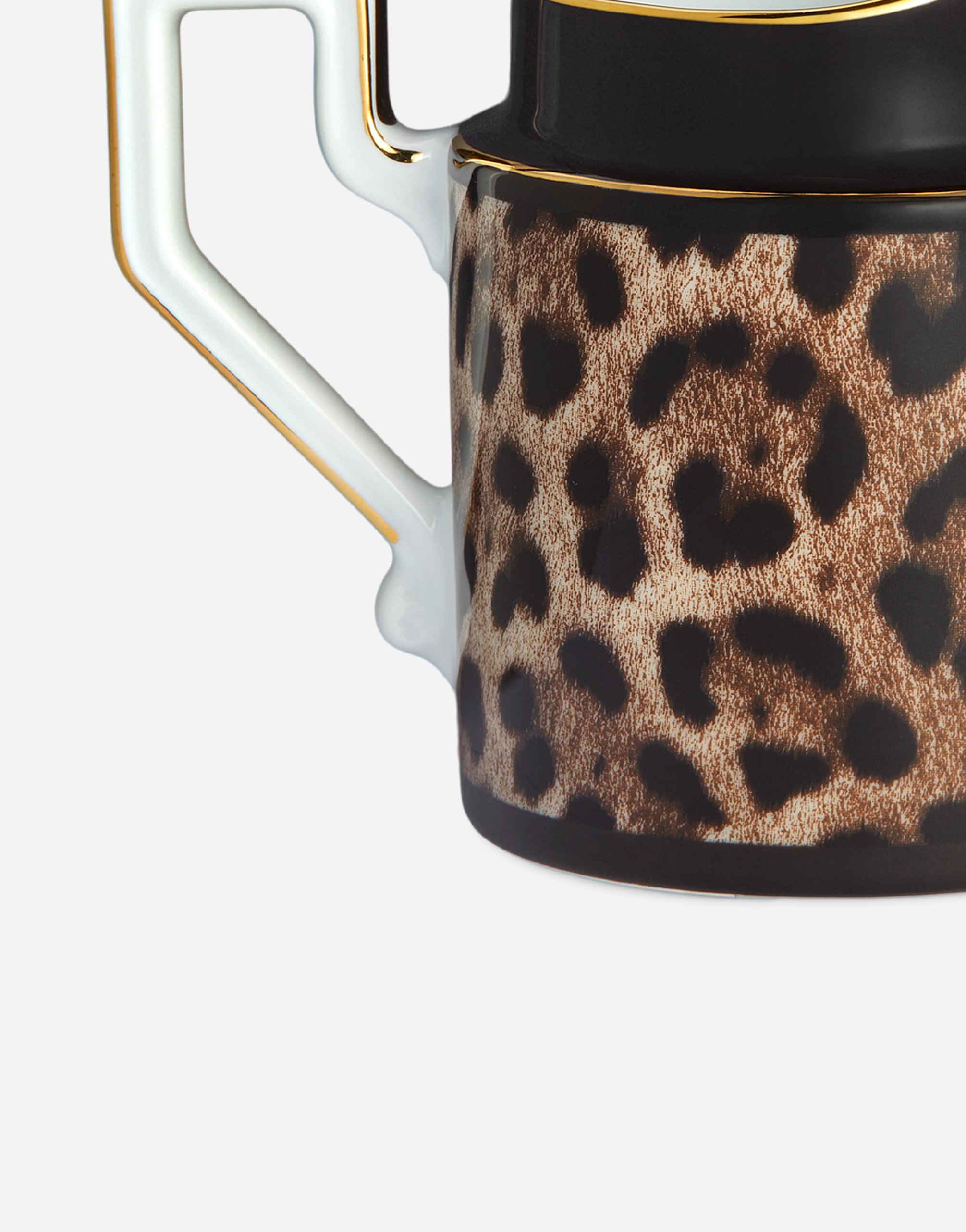 Dolce & Gabbana Porcelain Creamer In Multicolor