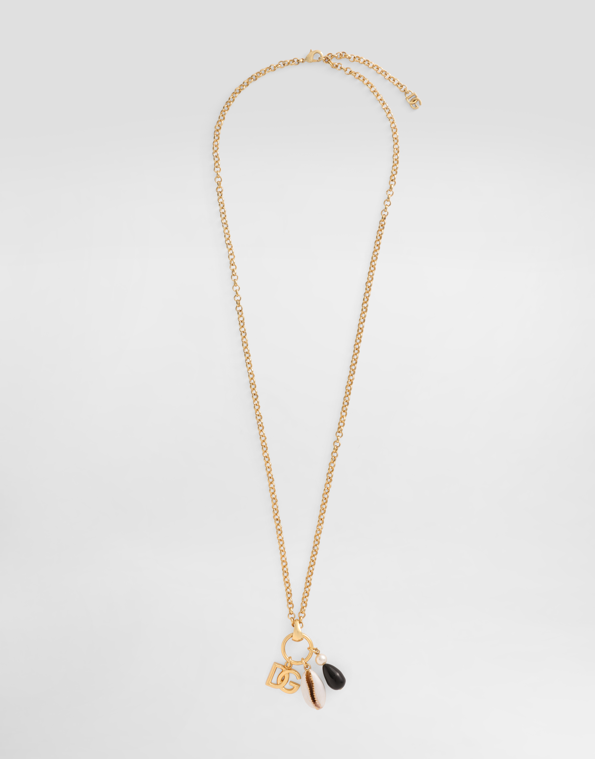 Goldのメンズ DGロゴ ネックレス | Dolce&Gabbana®