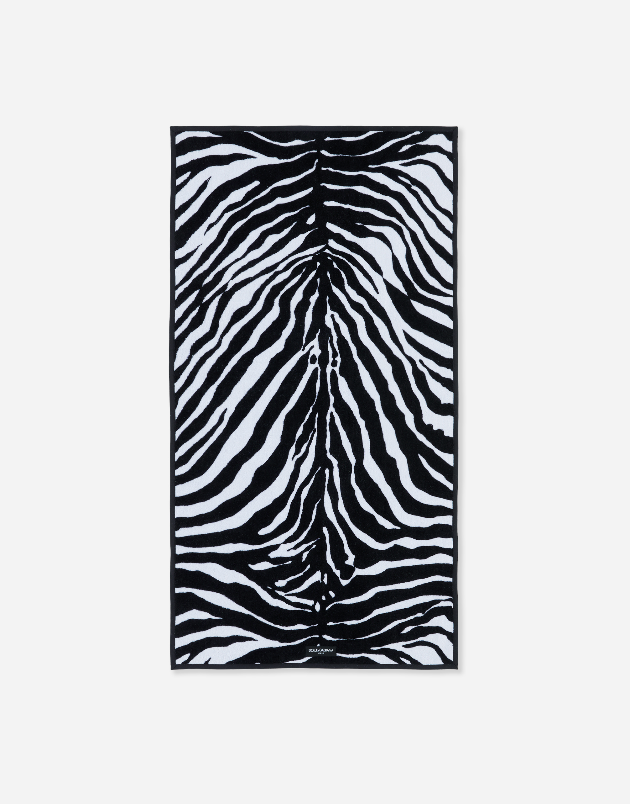 Dolce & Gabbana Terry Cotton Hand Towel In Multicolor