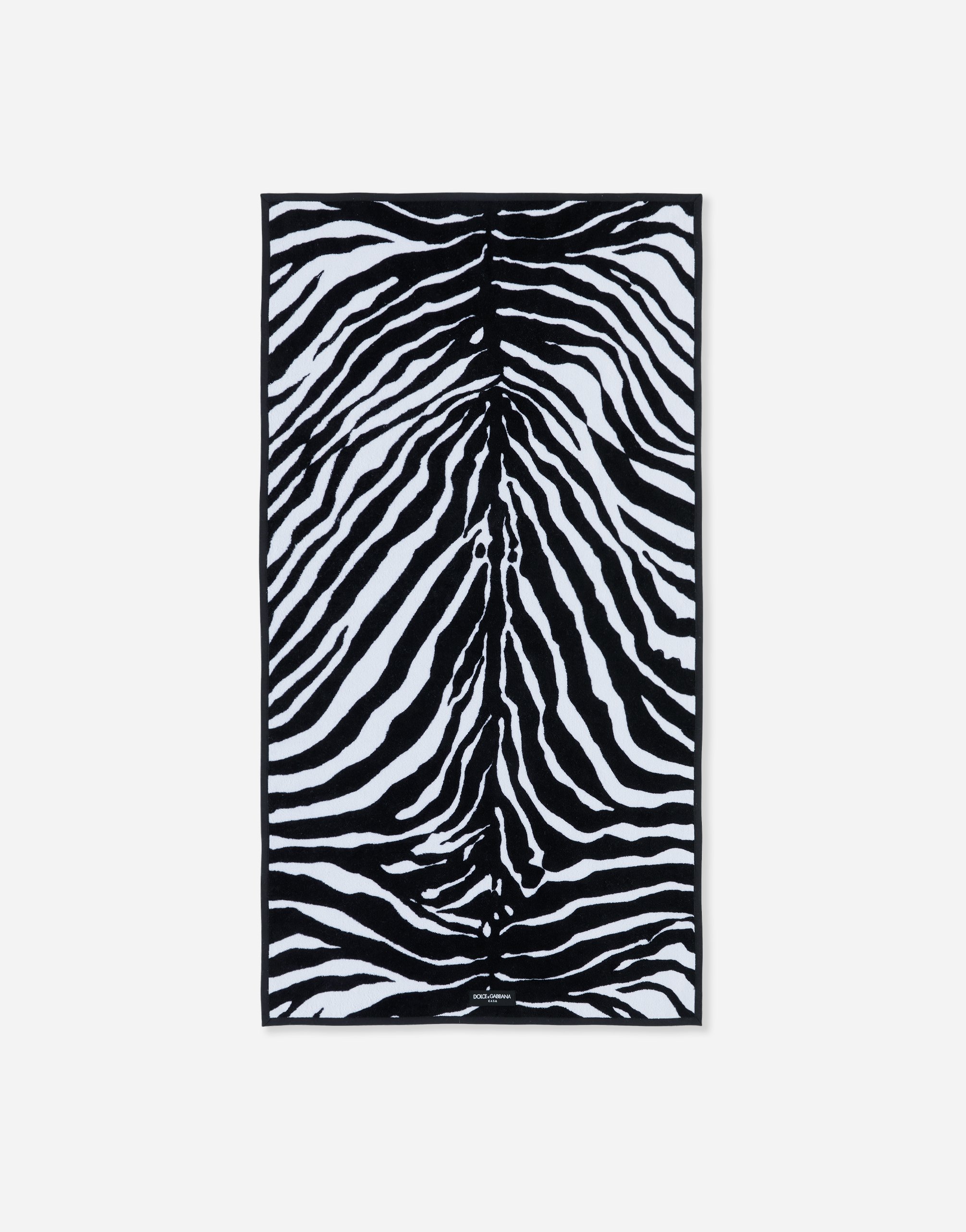 Dolce & Gabbana Terry Cotton Hand Towel In Multicolor