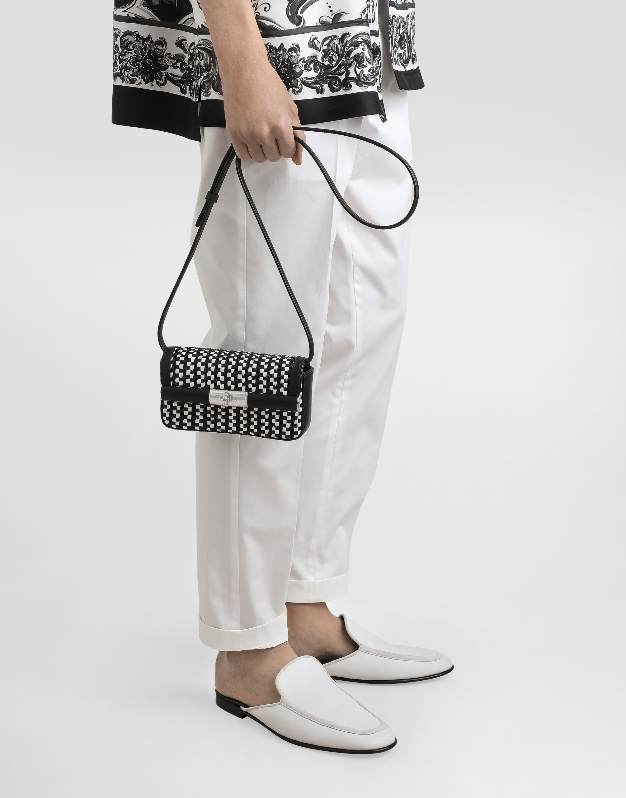 Marlene crossbody minibag with weave