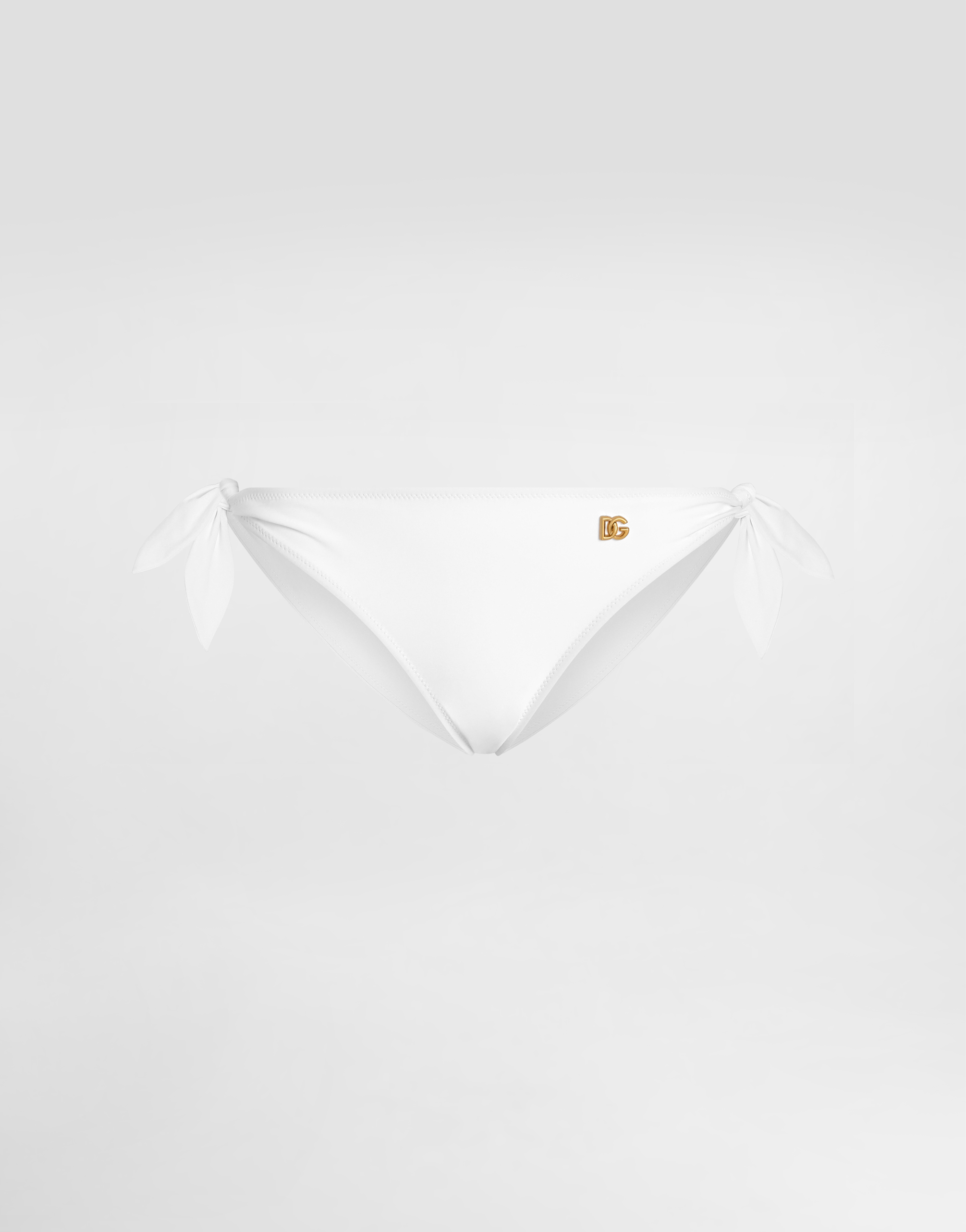 Dolce & Gabbana Female White Slip C/Fiocchi - Woman Beachwear Jersey Size 4