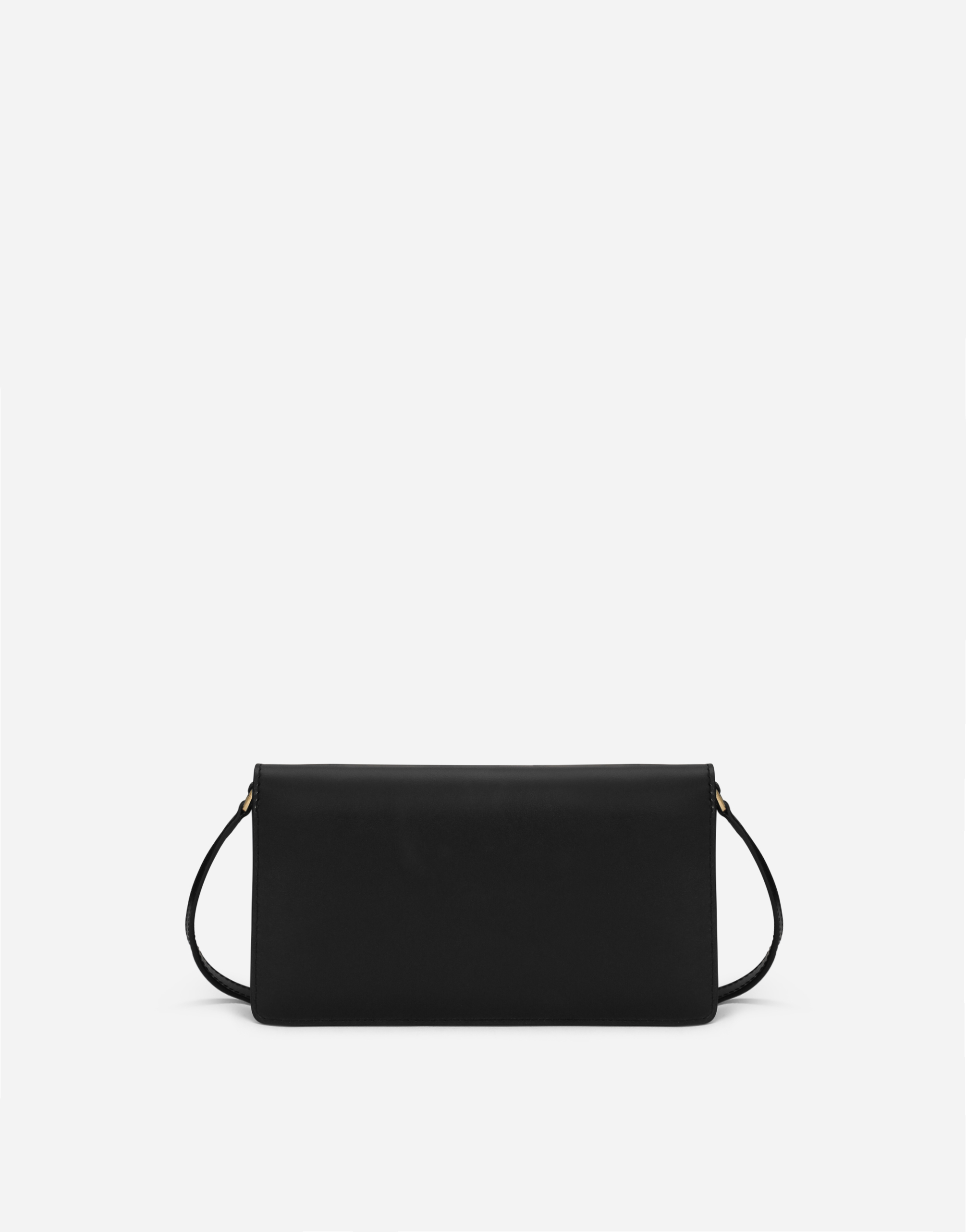 Shop Dolce & Gabbana Dg Logo Phone Bag In Black